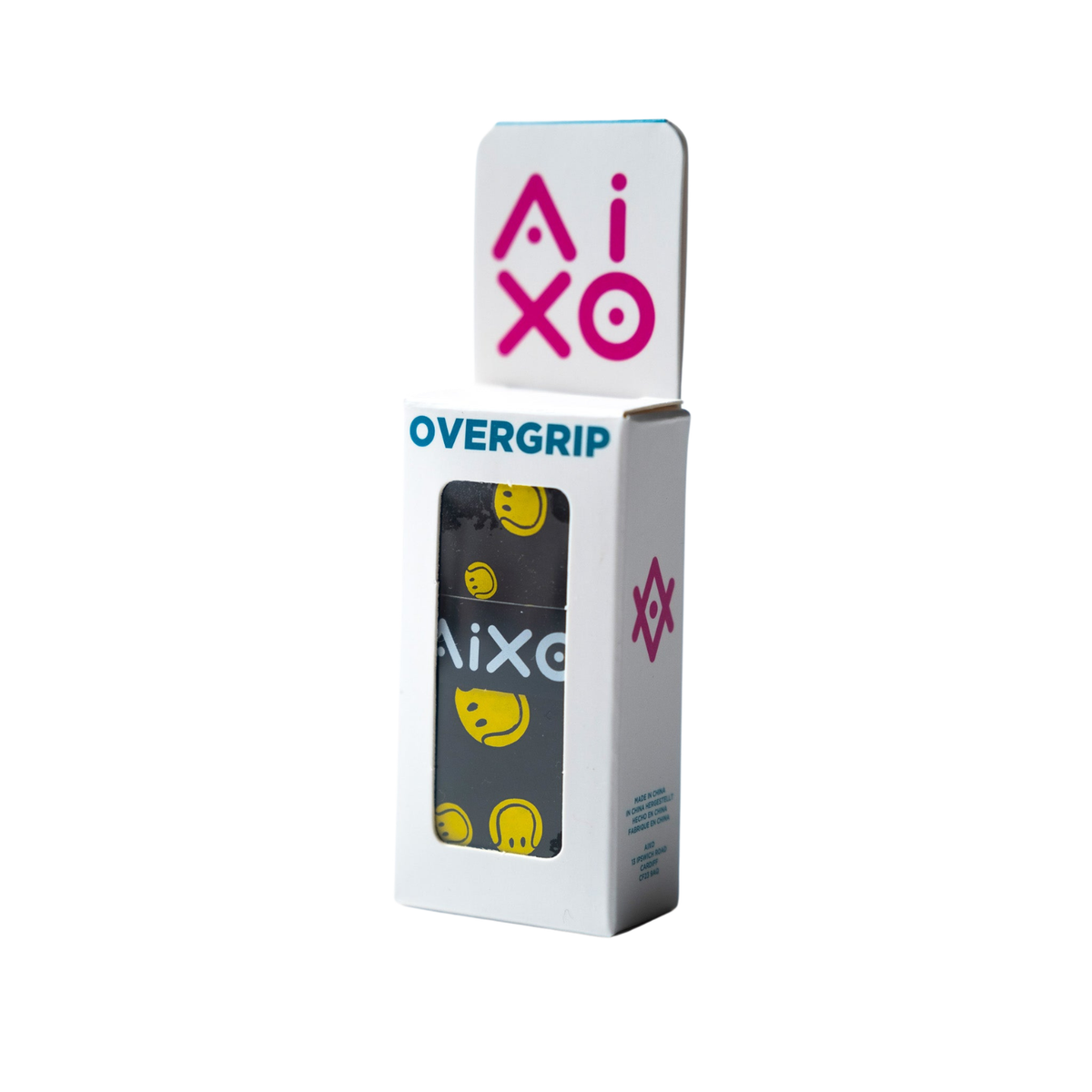 Aixo Smiley Ball Dry Overgrip Blue Overgrips Aixo