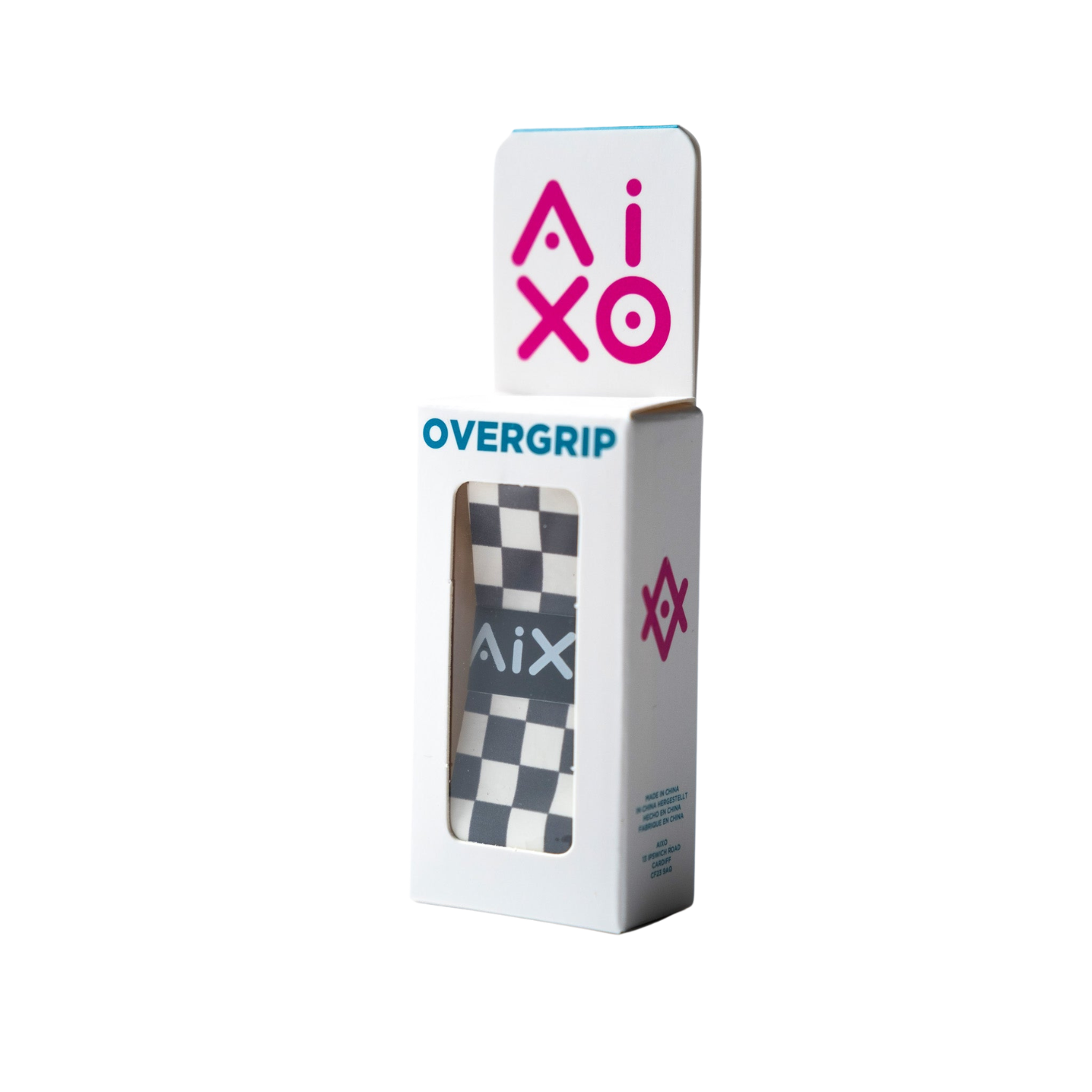 Aixo Checker Dry Overgrip Monochrome Overgrips Aixo