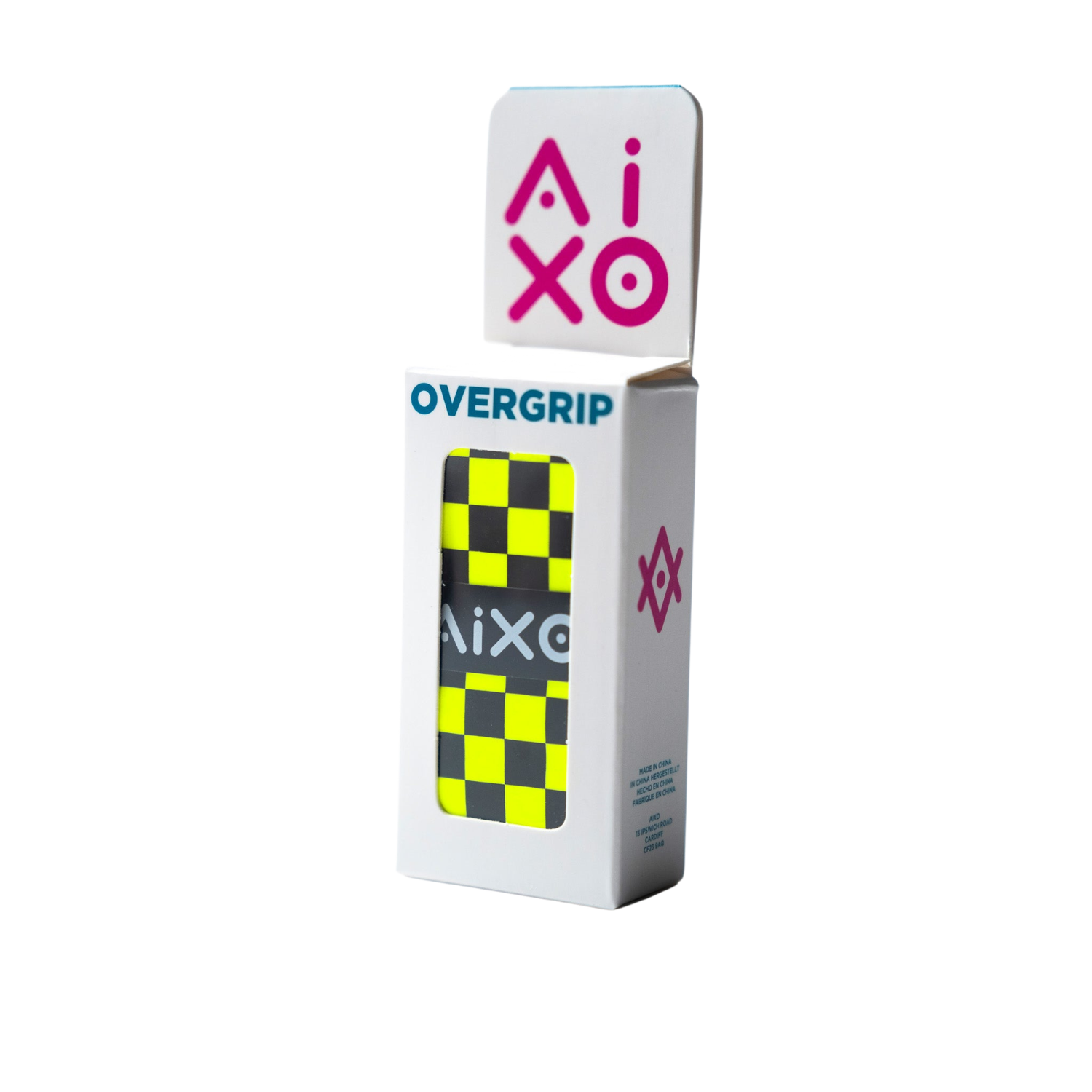 Aixo Checker Dry Overgrip Monochrome Overgrips Aixo