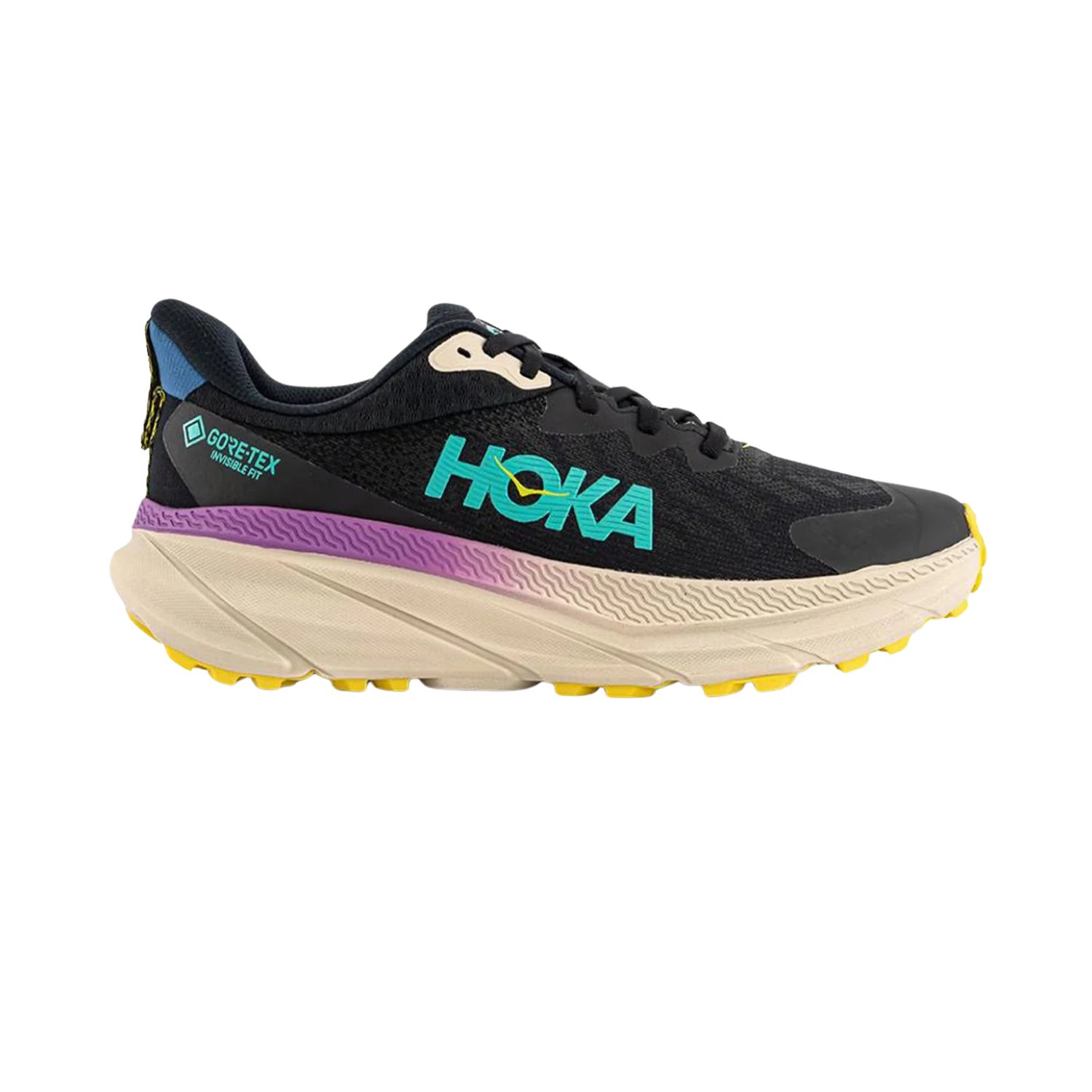 Hoka Challenger ATR 7 GTX Running Shoe Men - Black/Oatmean Black Oatmeal Running Shoes Hoka