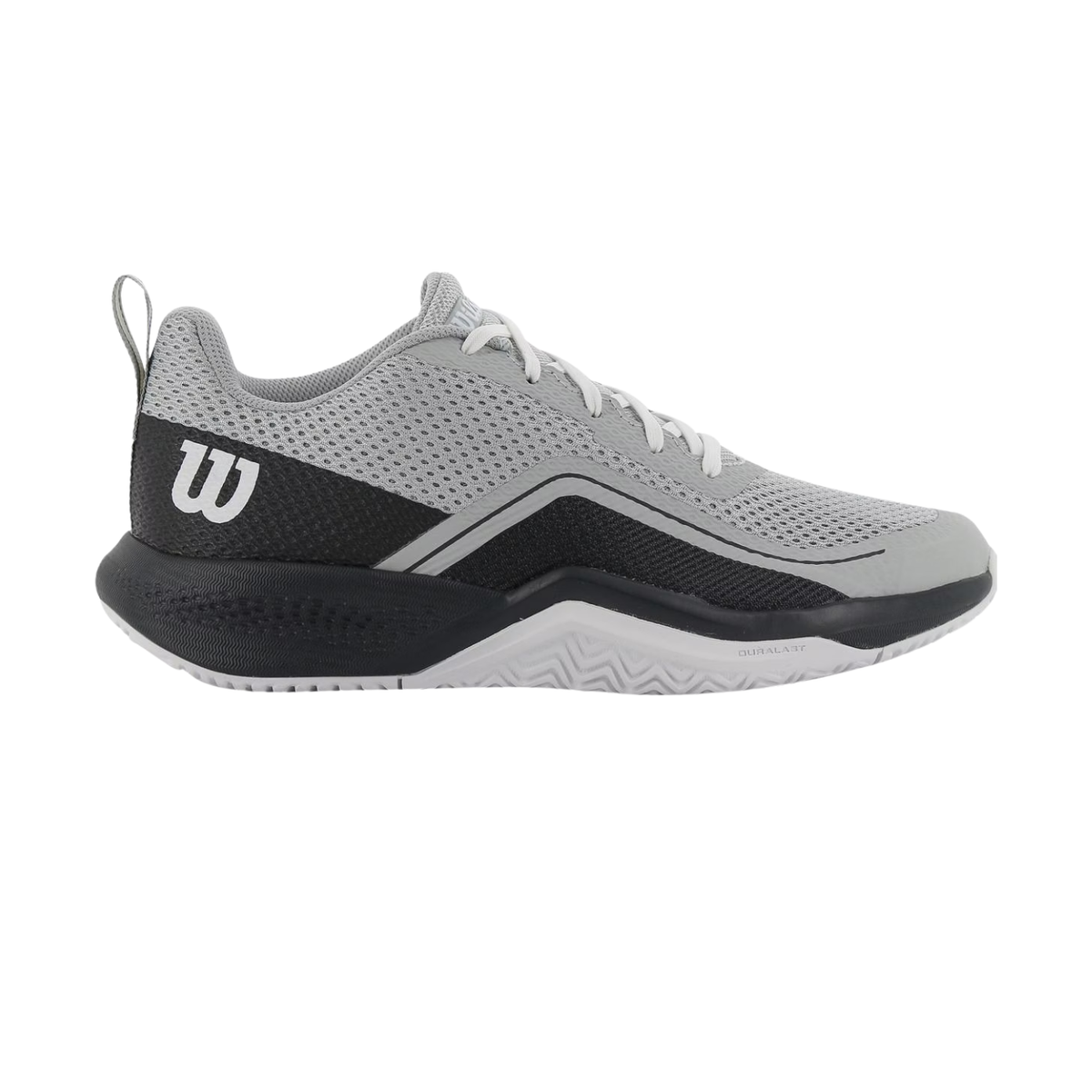Wilson Rush Pro Lite Tennis Shoes Men, Pearl Blue/Ebo, back view