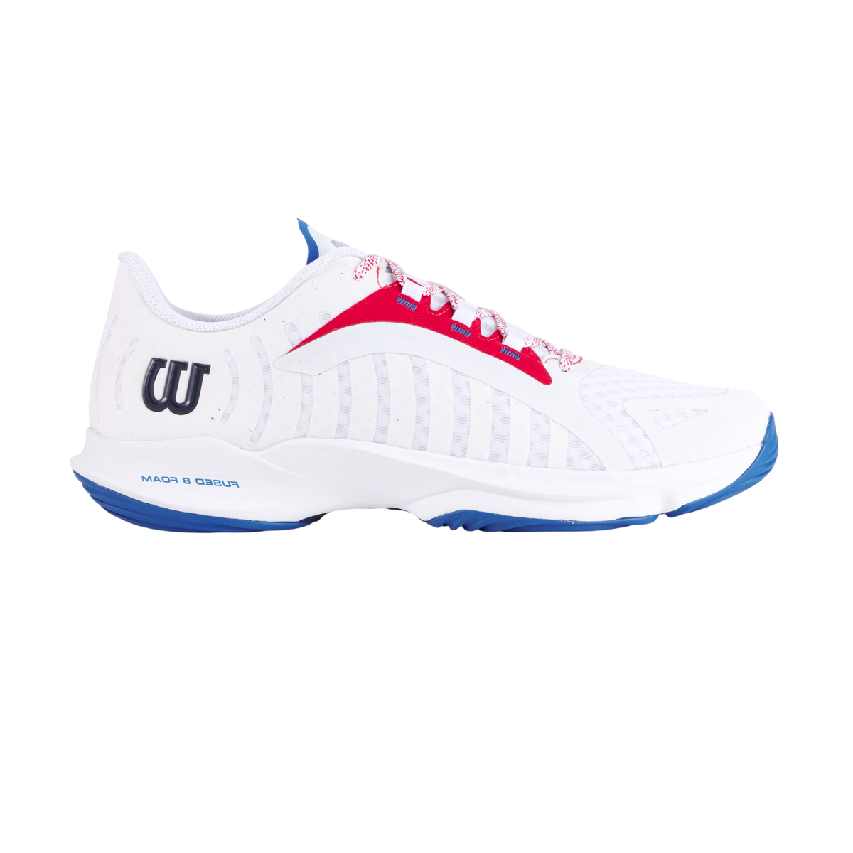 Wilson Hurakn Pro Padel Shoes Men - White/Red Padel Shoes Wilson