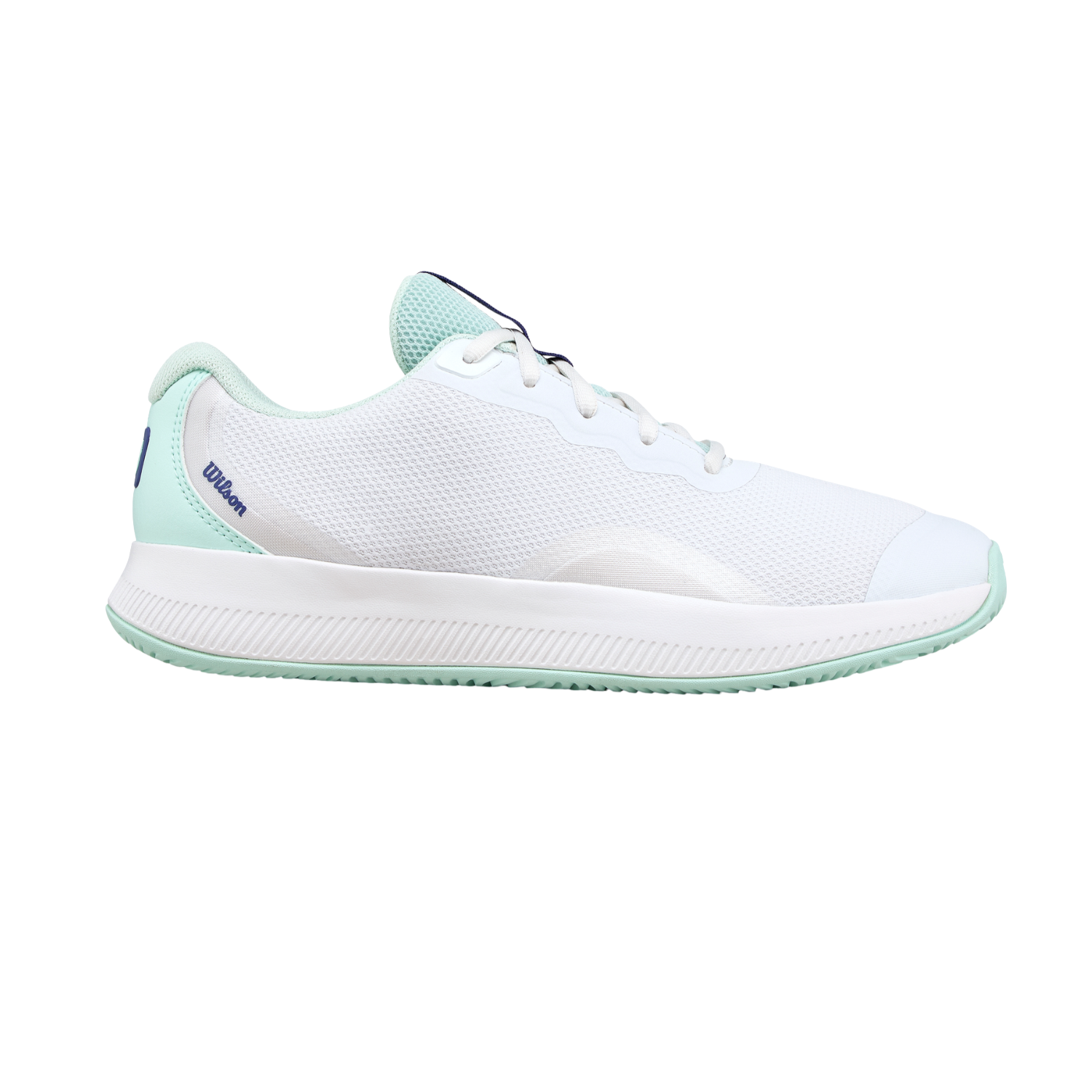 Wilson Intrigue Lite Tennis Shoe Women - White/Bay/Skip Blue Tennis Shoes Wilson