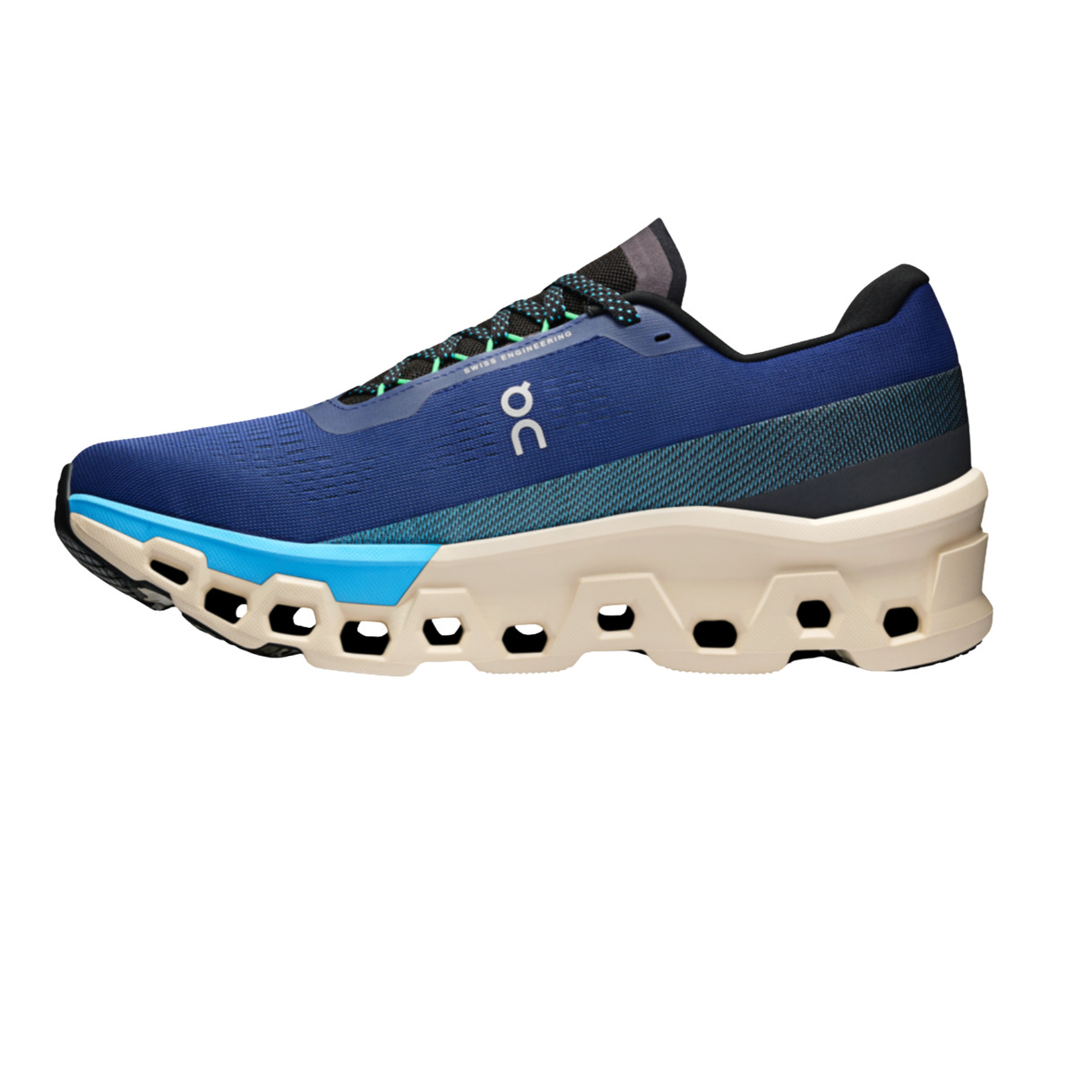 On Running Cloudmonster 2 Running Shoe Men, Tempest/Horizon, back view