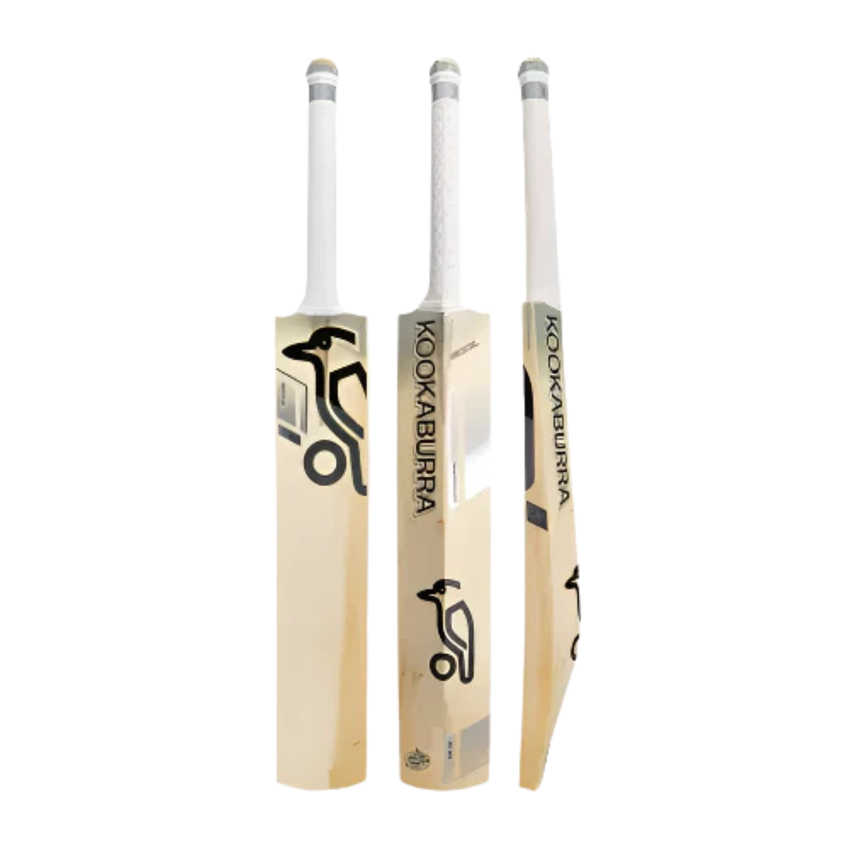 Kookaburra Nickel 6.3 Cricket Bat, White, back view