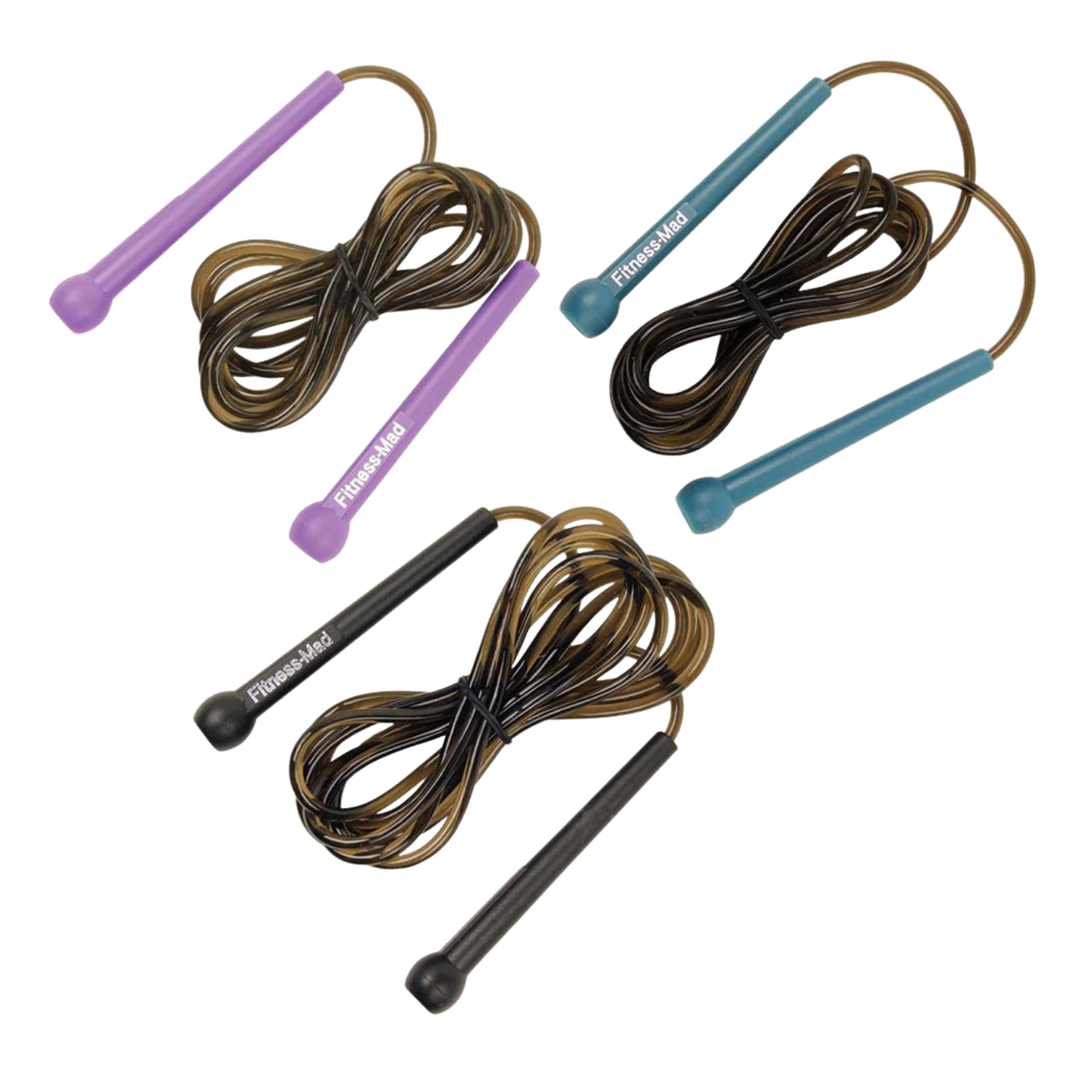 Fitness Mad Speed Rope 9 FT (5'4, 5'10), Blue, alternative view