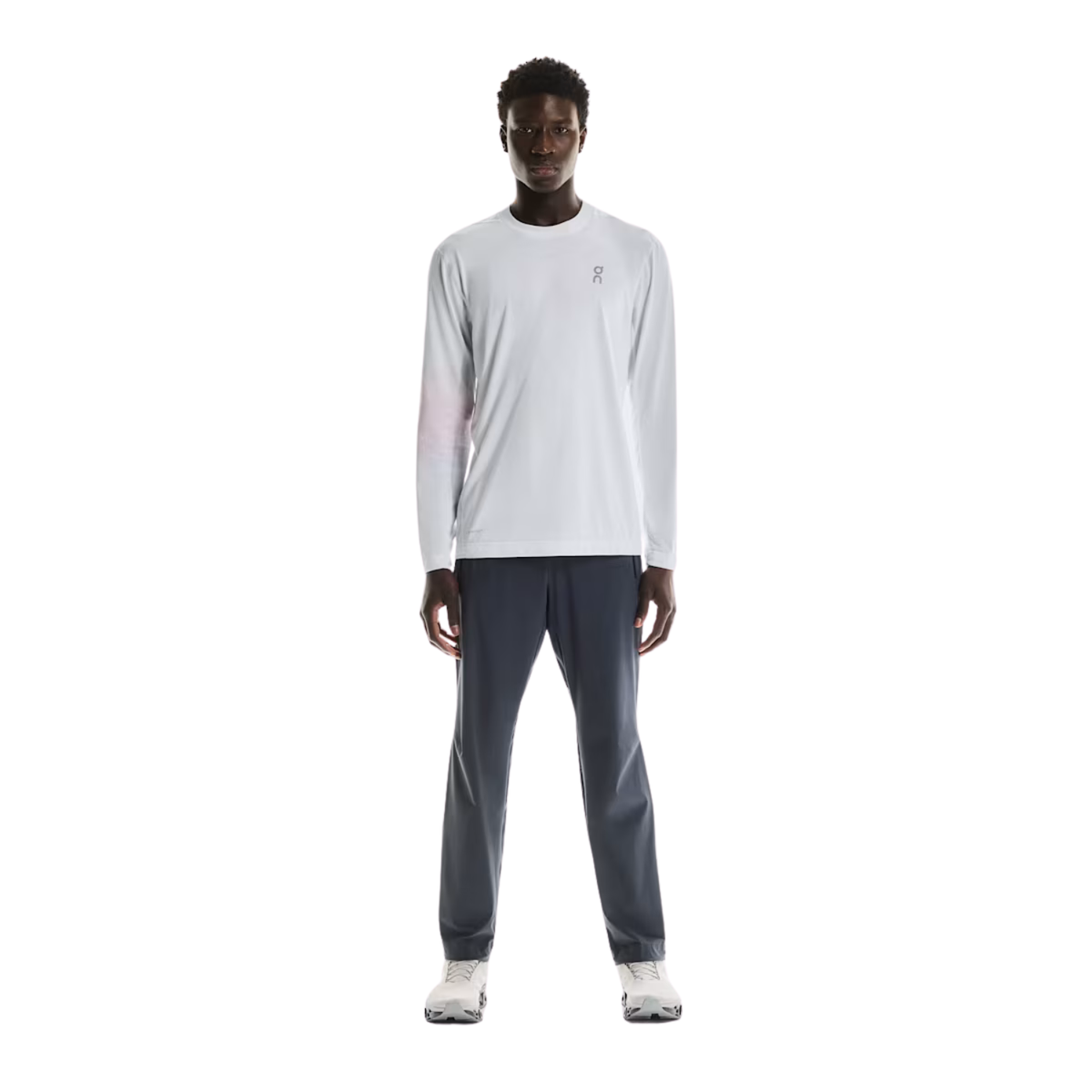 On Track Pants Men, Navy/Black, back view