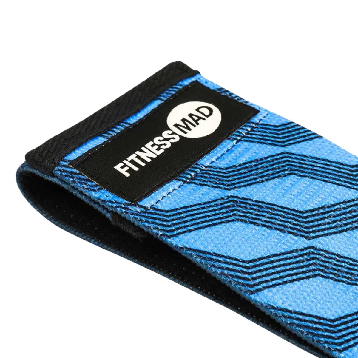 Fitness Mad Squat Band Small, Blue, back view