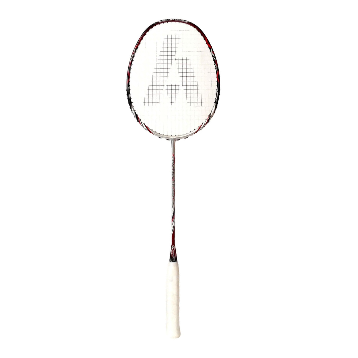 Ashaway Superlight 7 Hex Badminton Racket - Silver/Red Badminton Rackets Ashaway