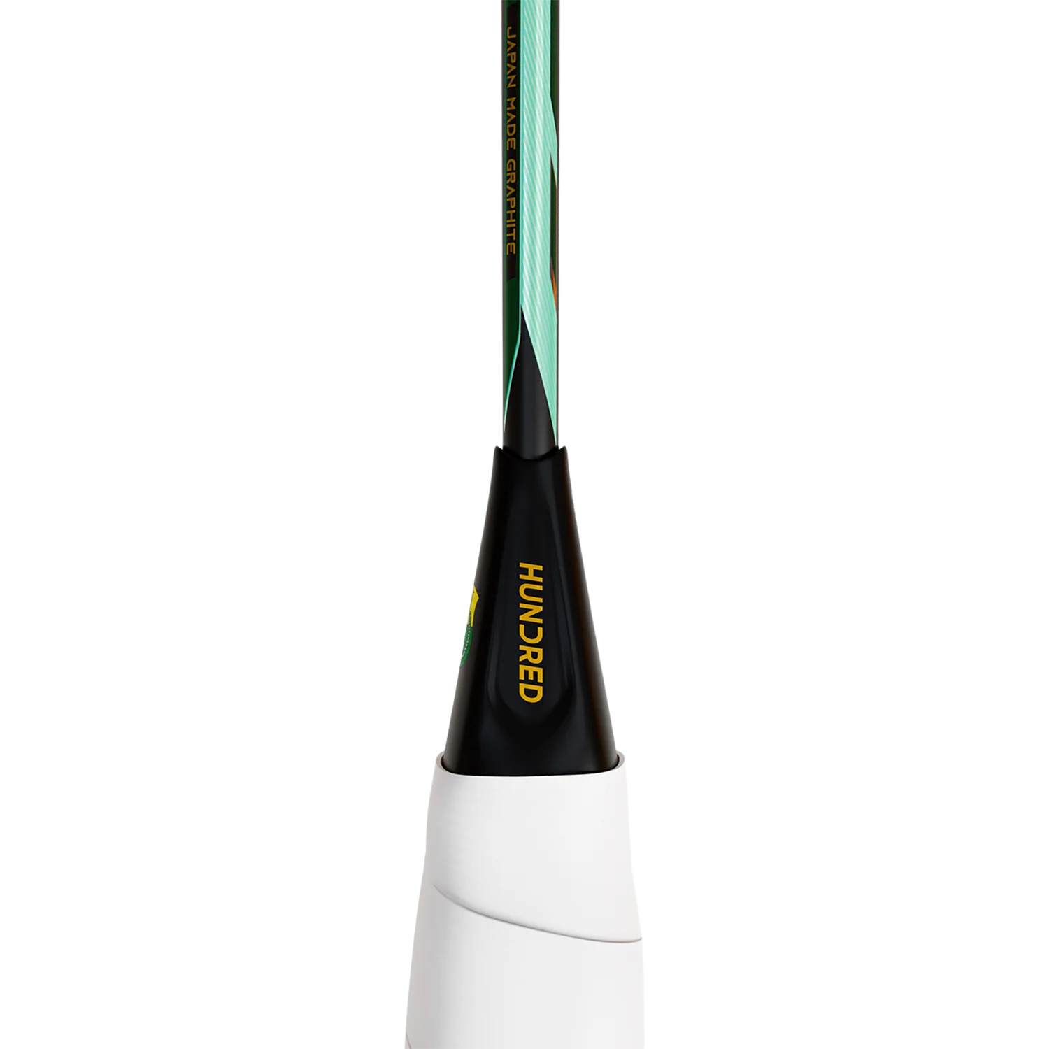 Hundred Hyfonic Lazer (5U) Strung - Black/Green Badminton Rackets Hundred