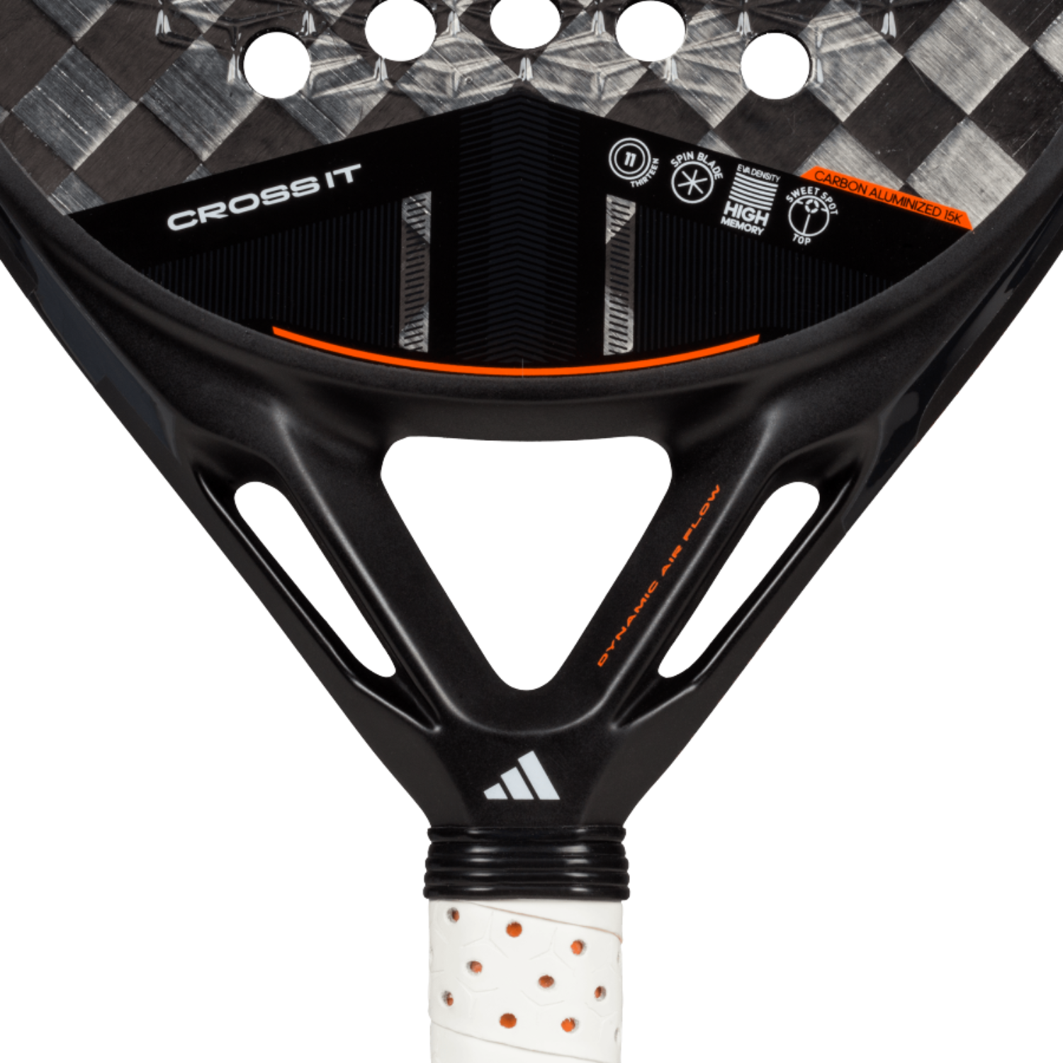 Adidas Cross It 3.4 Padel Racket - Black/Orange