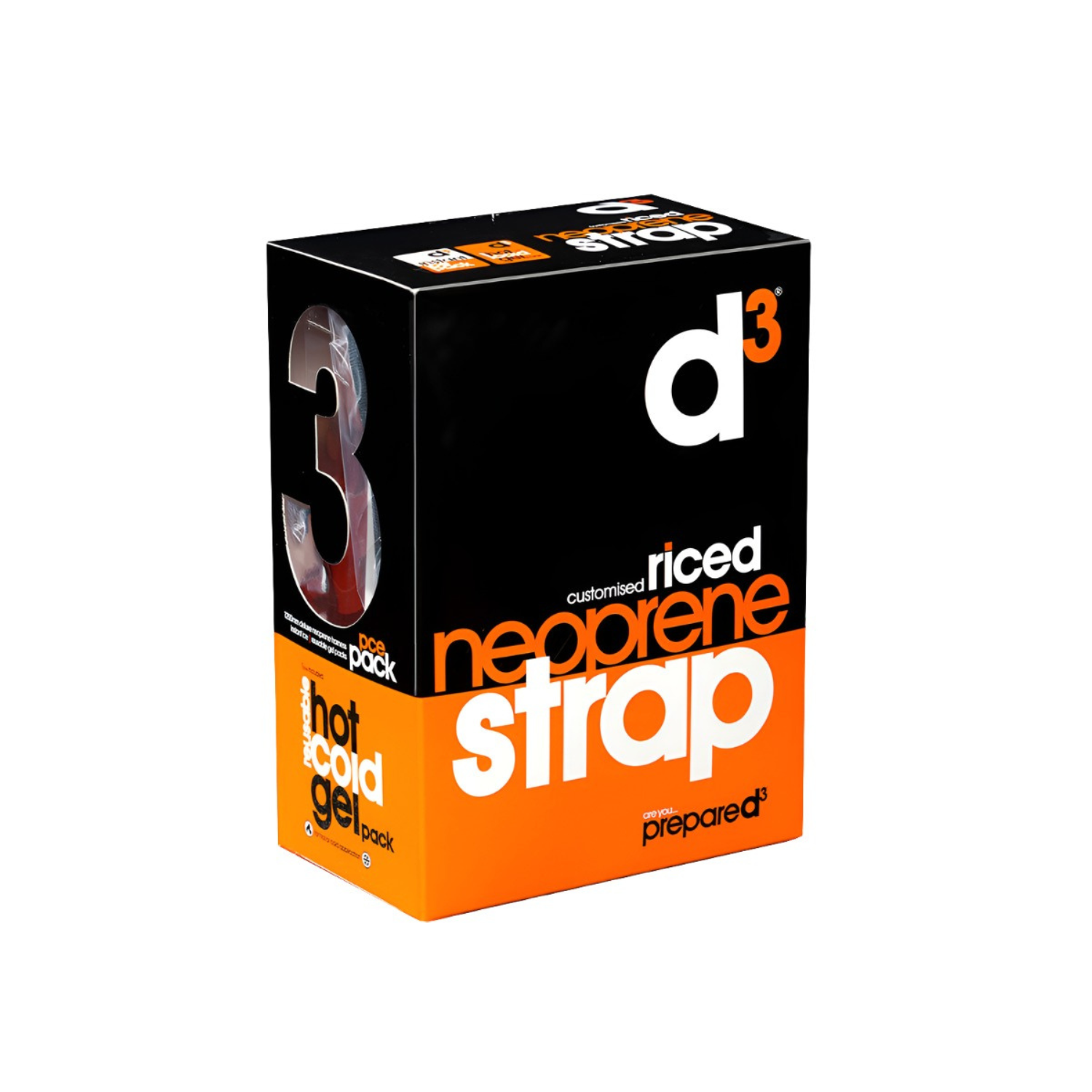 D3 R.I.C.E.D Neoprene Compression Strap Training Aids D3