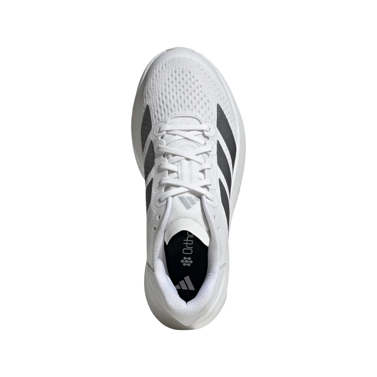 Adidas Duramo Speed 2 Running Shoes Women, Ftw White/Dash Grey, close-up detail
