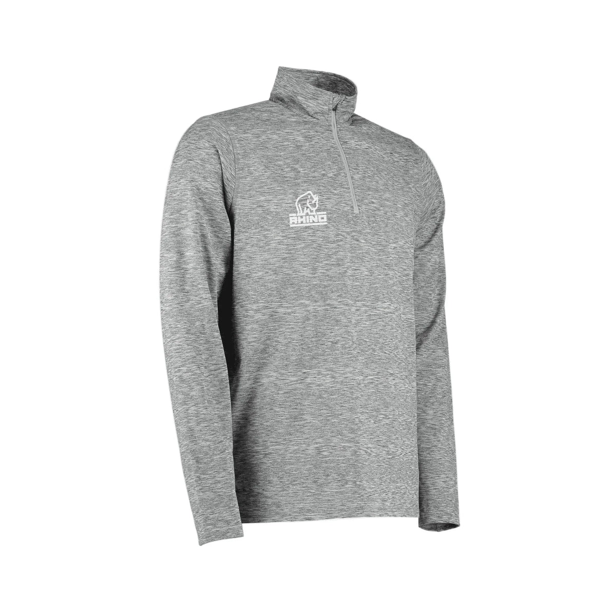 Rhino Hyper Midlayer, Grey Marl, back view