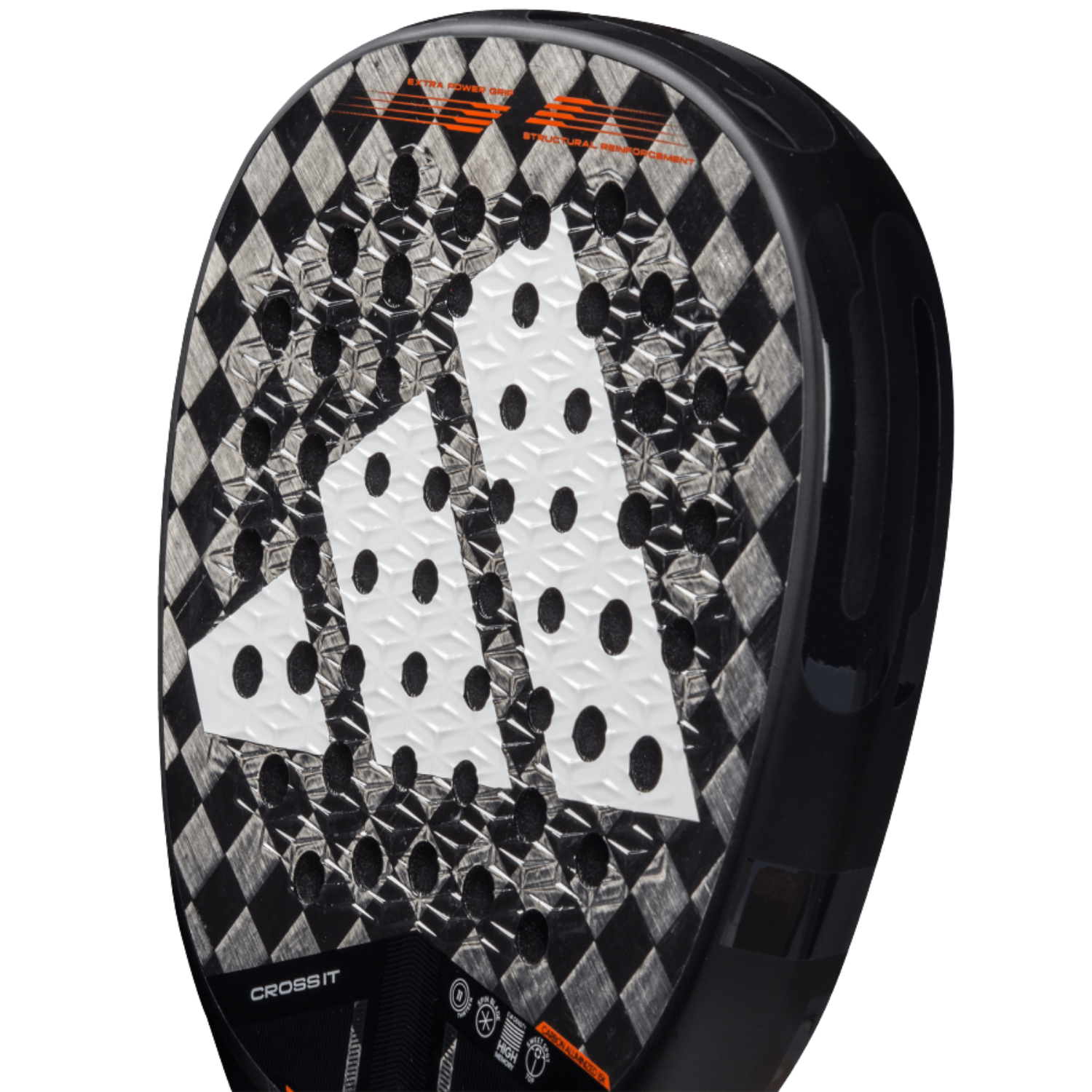 Adidas Cross It 3.4 Padel Racket - Black/Orange