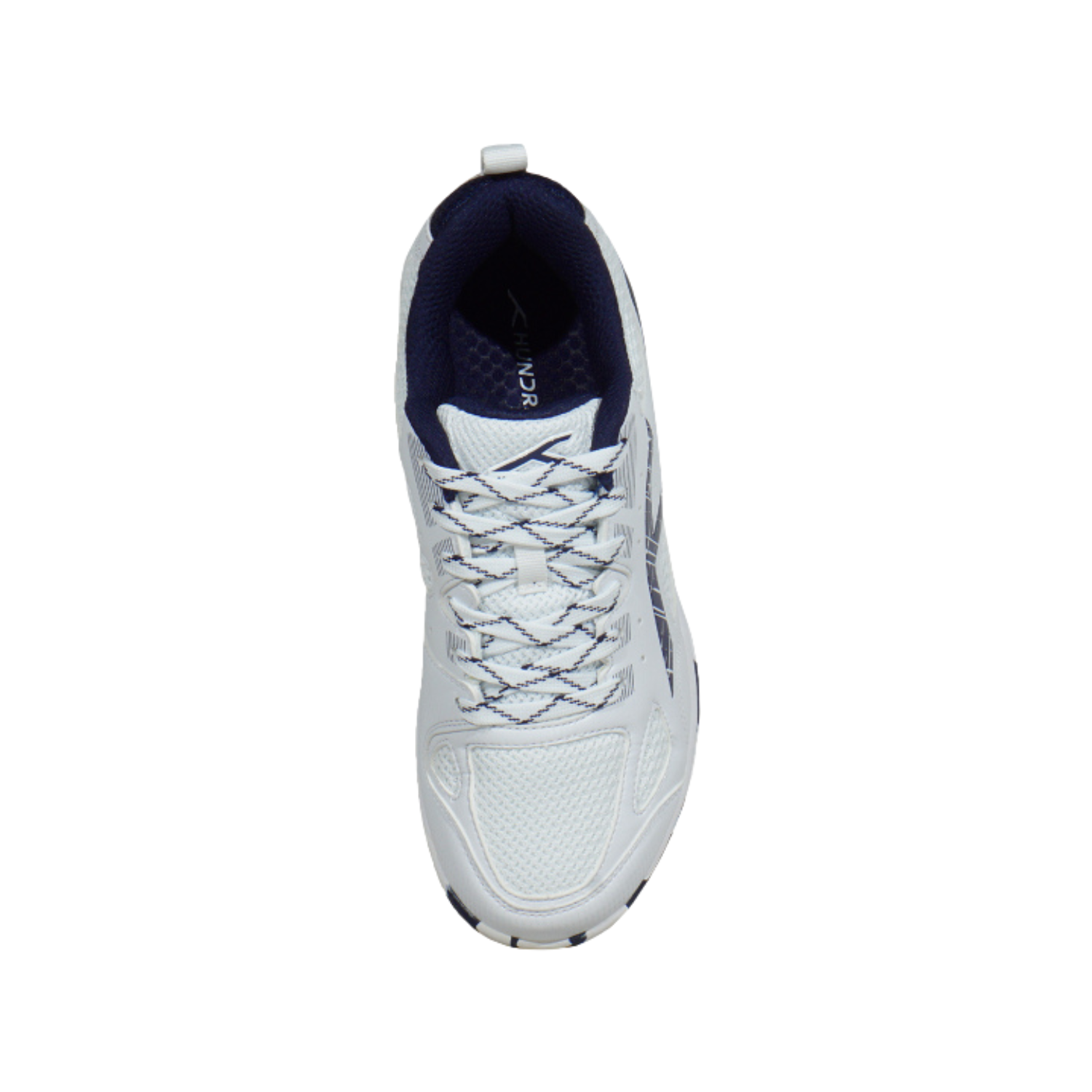 Hundred Galaxy Badminton Shoes - White/Navy Badminton Shoes Hundred