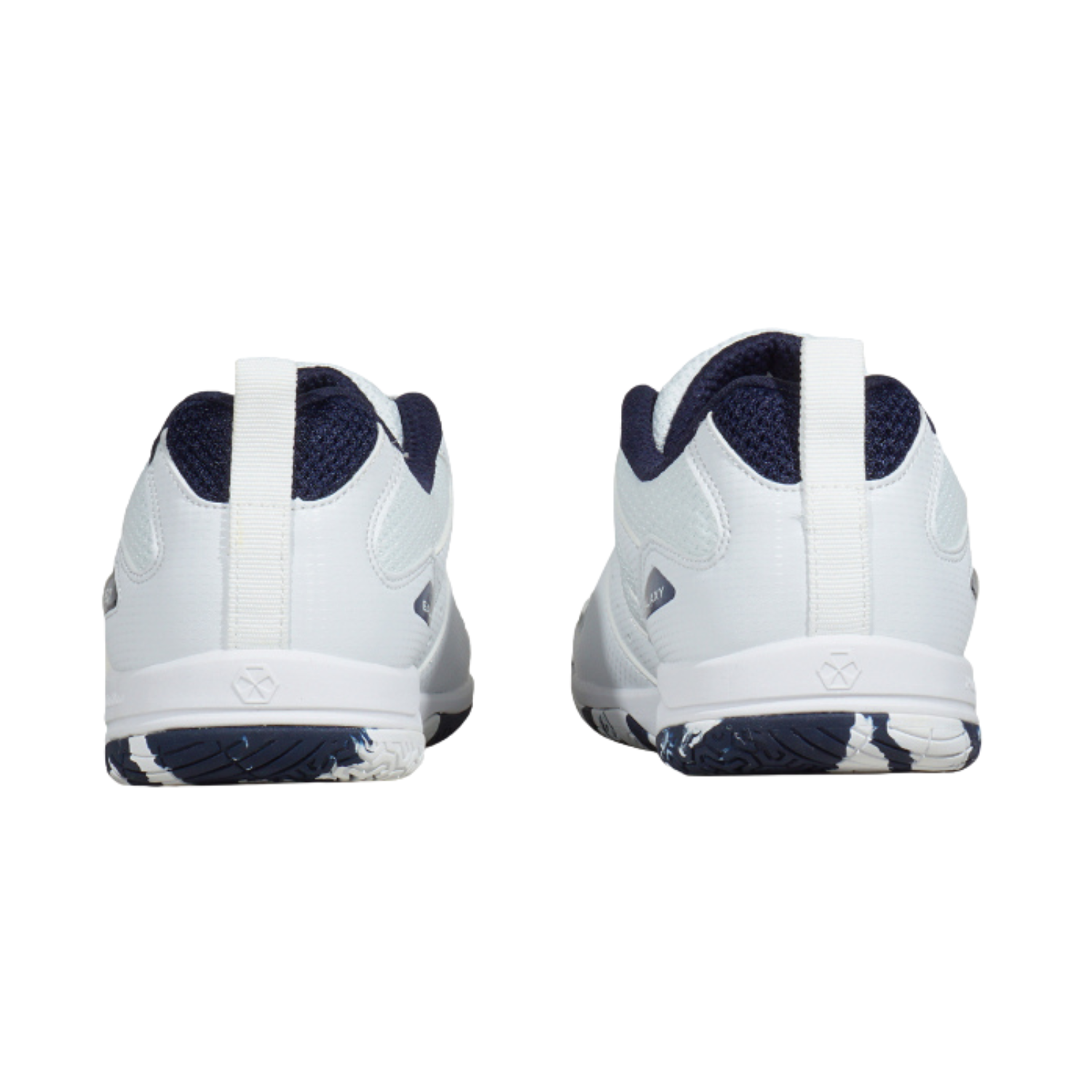 Hundred Galaxy Badminton Shoes - White/Navy Badminton Shoes Hundred