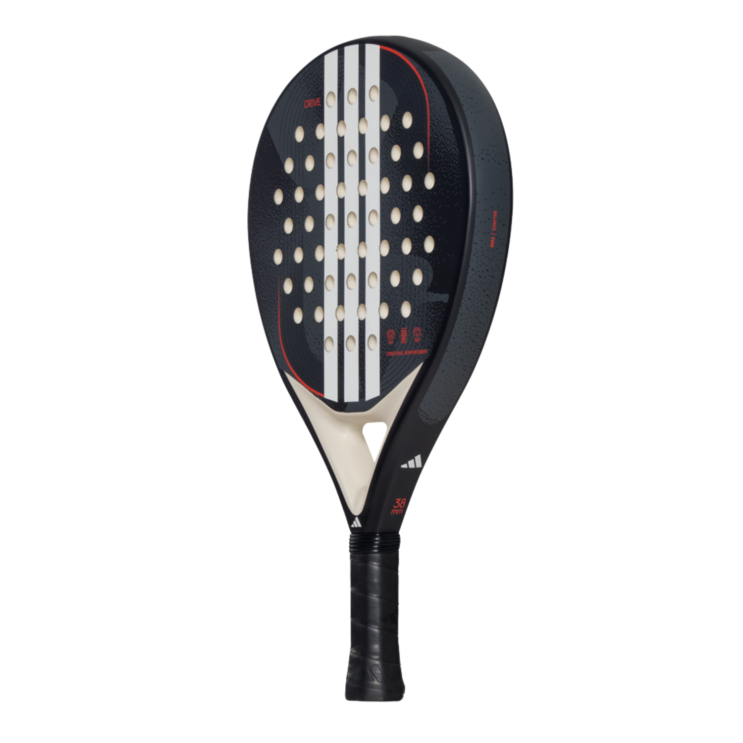 Adidas Drive Black 3.4 Padel Racket 2025 - Black