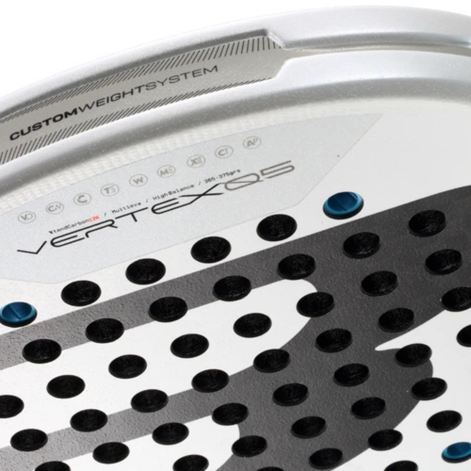 Bullpadel Vertex 05 2026 Padel Racket - Silver Padel BullPadel