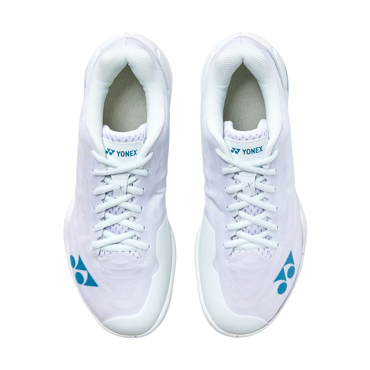 Yonex Power Cushion Aerus X2 Badminton Shoe Unisex - White/Blue Badminton Shoes Yonex