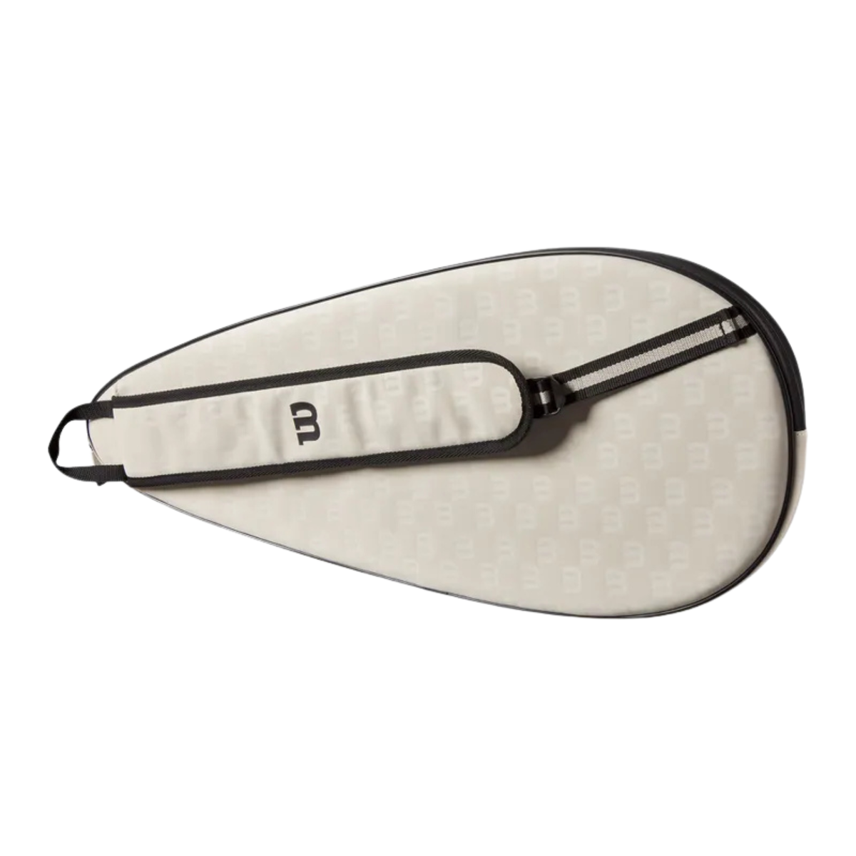 Wilson Premium Racket Cover Cream, back view