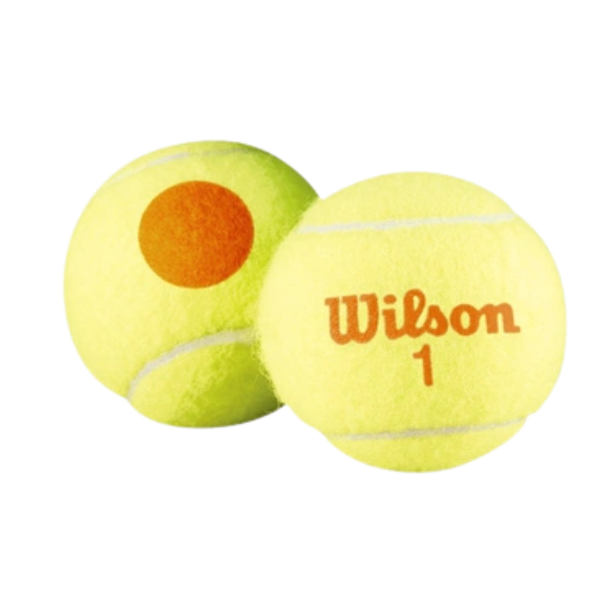 Wilson Starter Orange 3Pack, back view