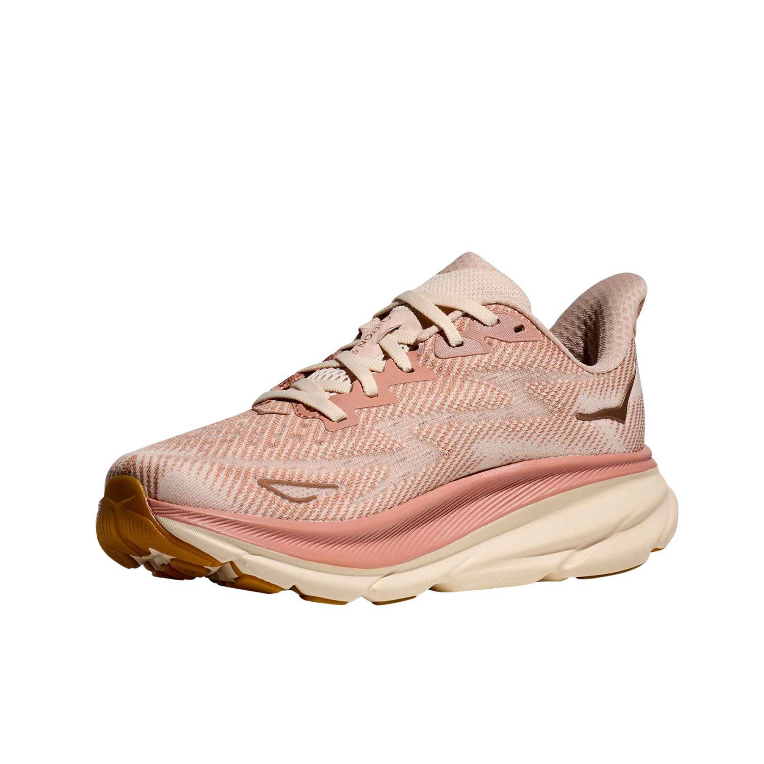 Hoka Clifton 9 Running Shoes Women - Sandstone/Cream