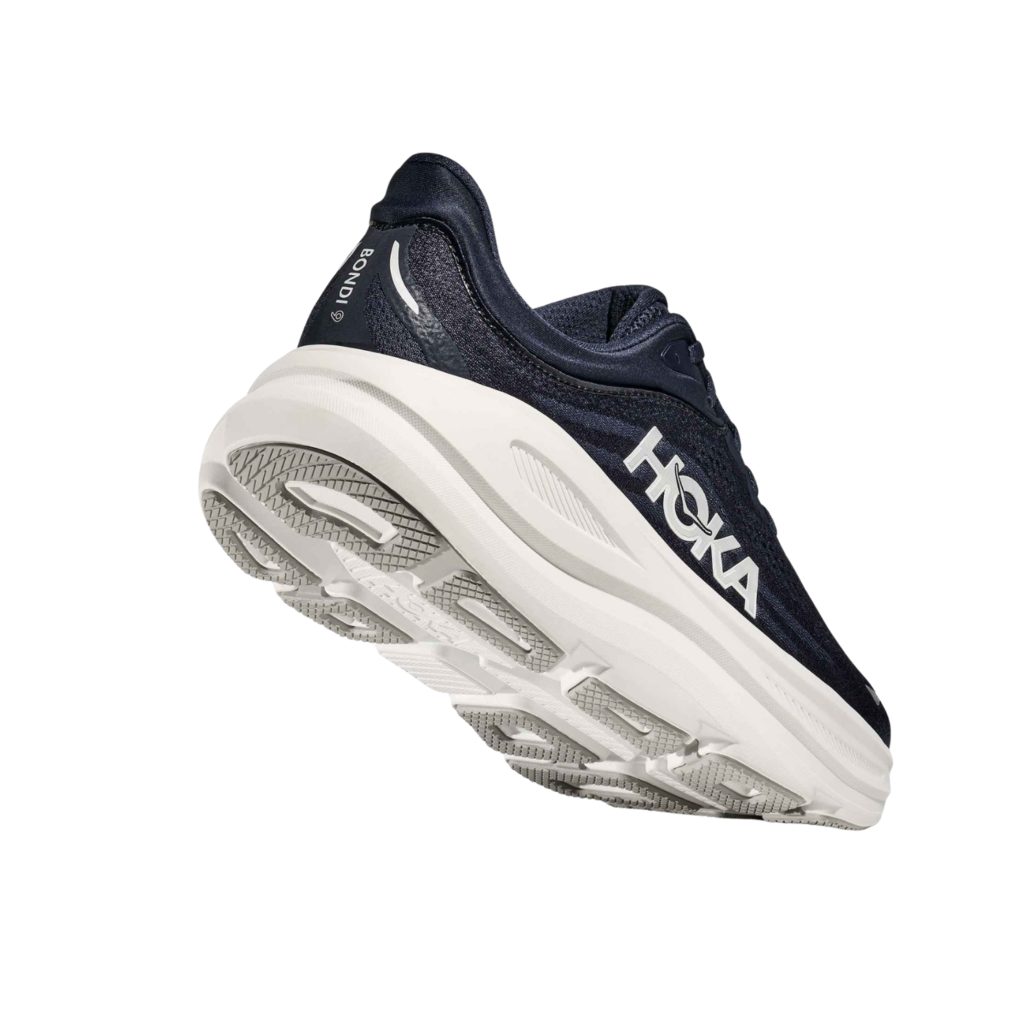 Hoka Bondi 9 Running Shoes Men - Varsity Navy/White