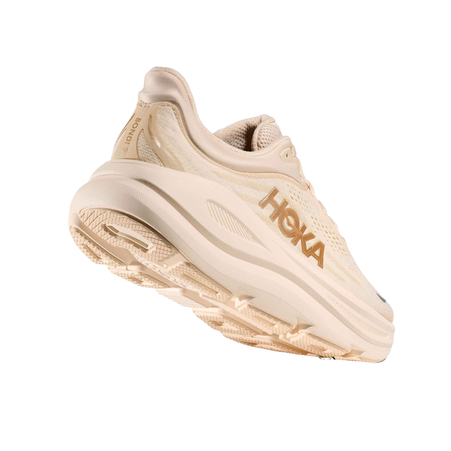 Hoka Bondi 9 Running Shoes Women - Vanilla/Birch