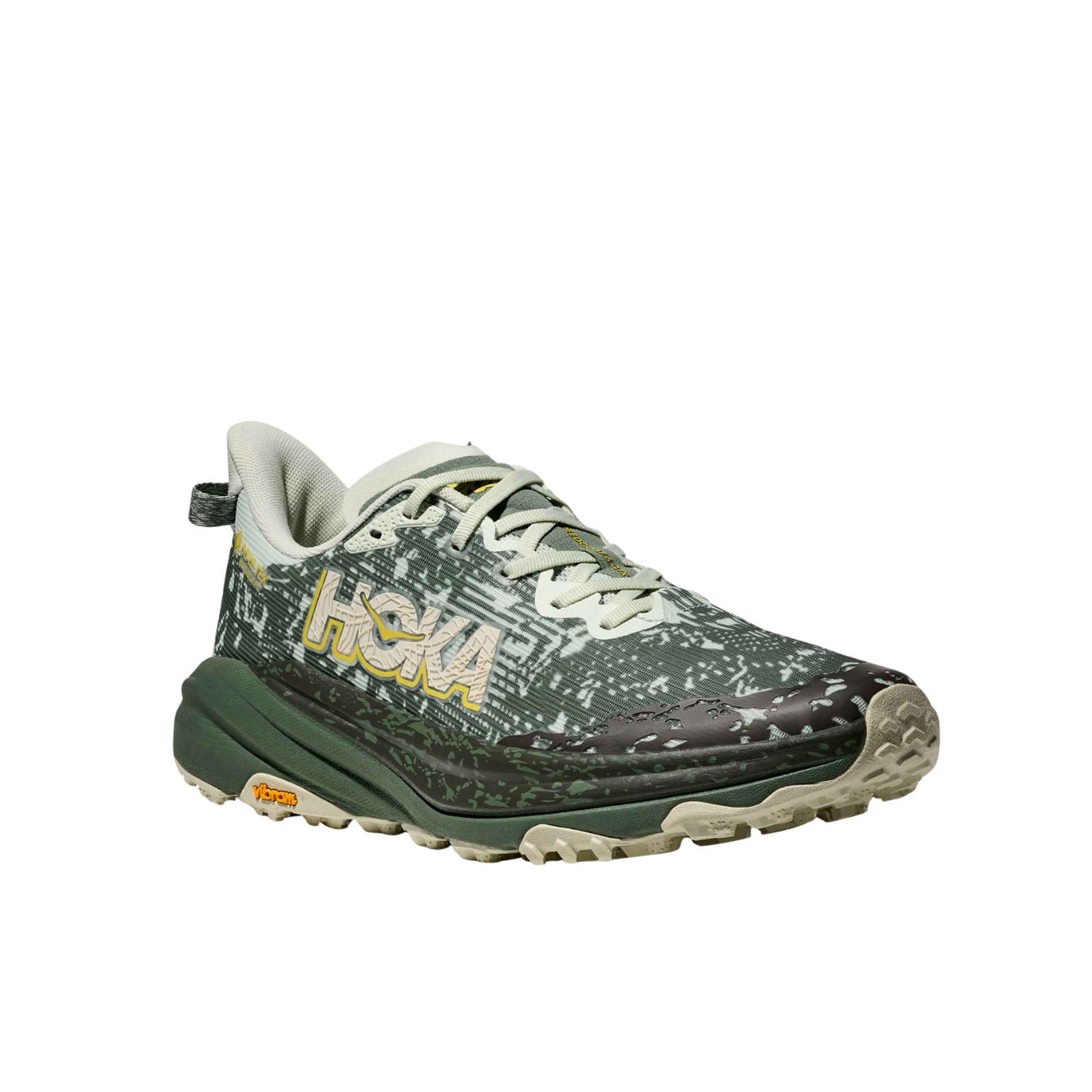 Hoka Speedgoat 6 GTX Trail Running & Hiking Shoes - Seagrass/Fern Running Shoes Hoka