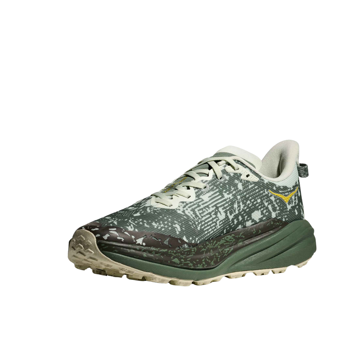 Hoka Speedgoat 6 GTX Trail Running & Hiking Shoes, Seagrass/Fern, side view