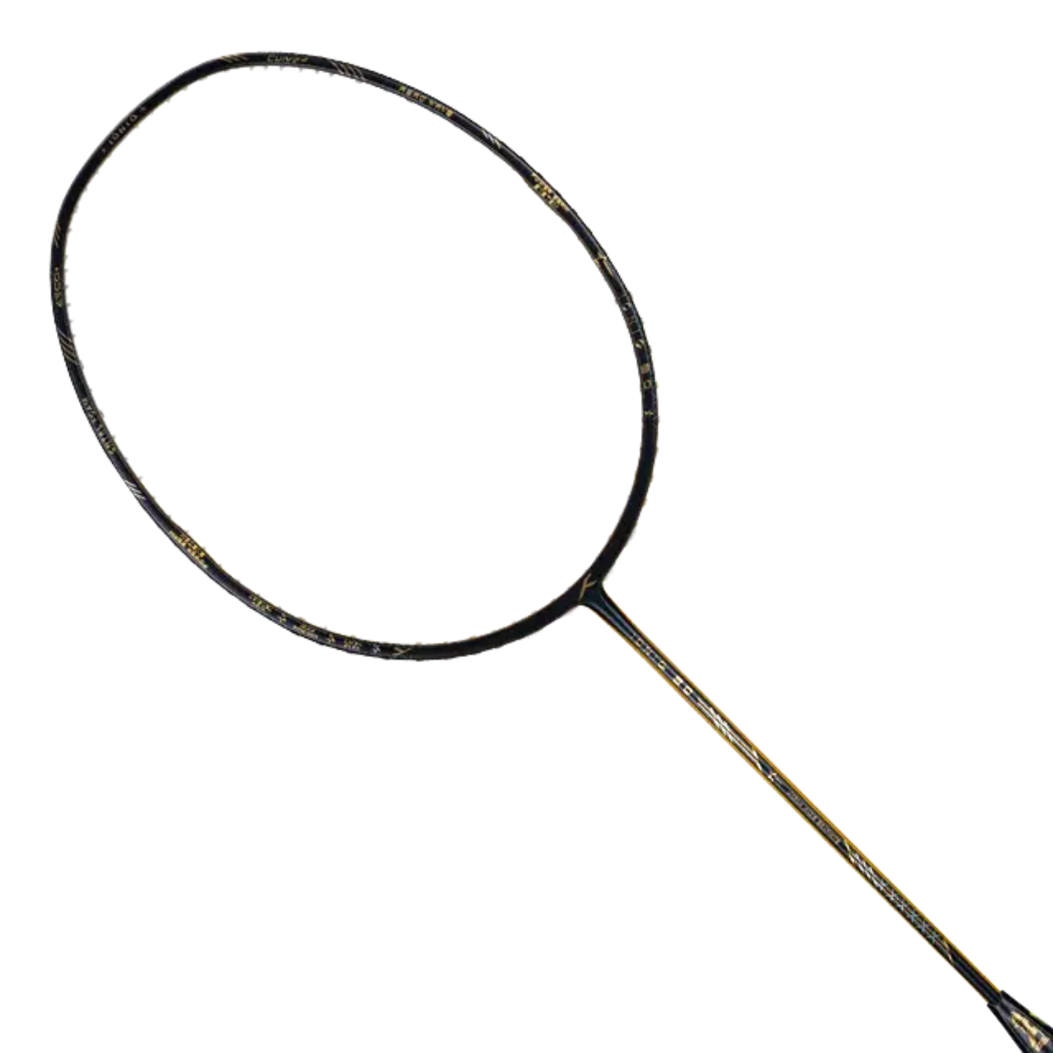 Hundred Ioniq 80 Limited Edition 4U Badminton Racket - Navy/Gold Badminton Rackets Hundred