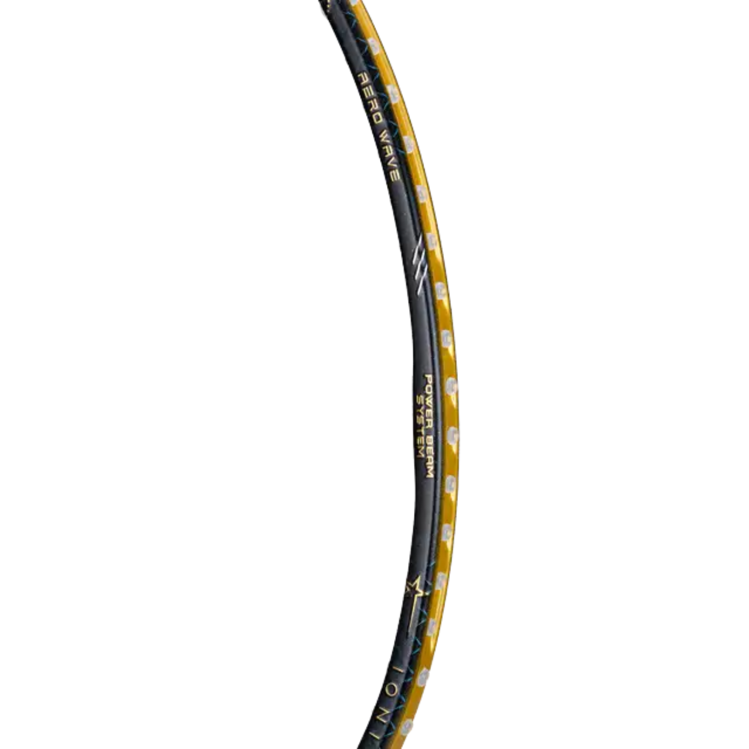 Hundred Ioniq 80 Limited Edition 4U Badminton Racket - Navy/Gold Badminton Rackets Hundred