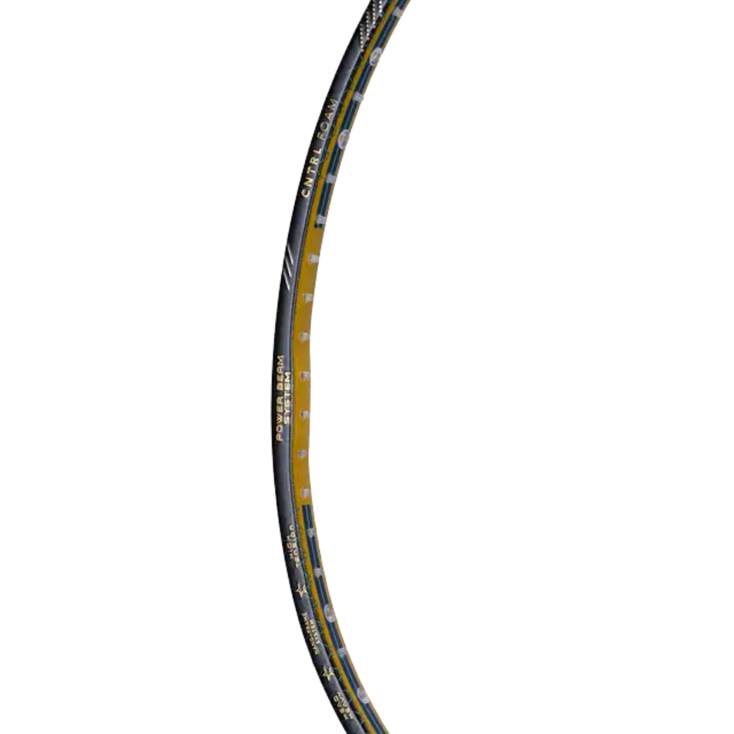 Hundred Ioniq 80 Limited Edition 4U Badminton Racket - Navy/Gold Badminton Rackets Hundred