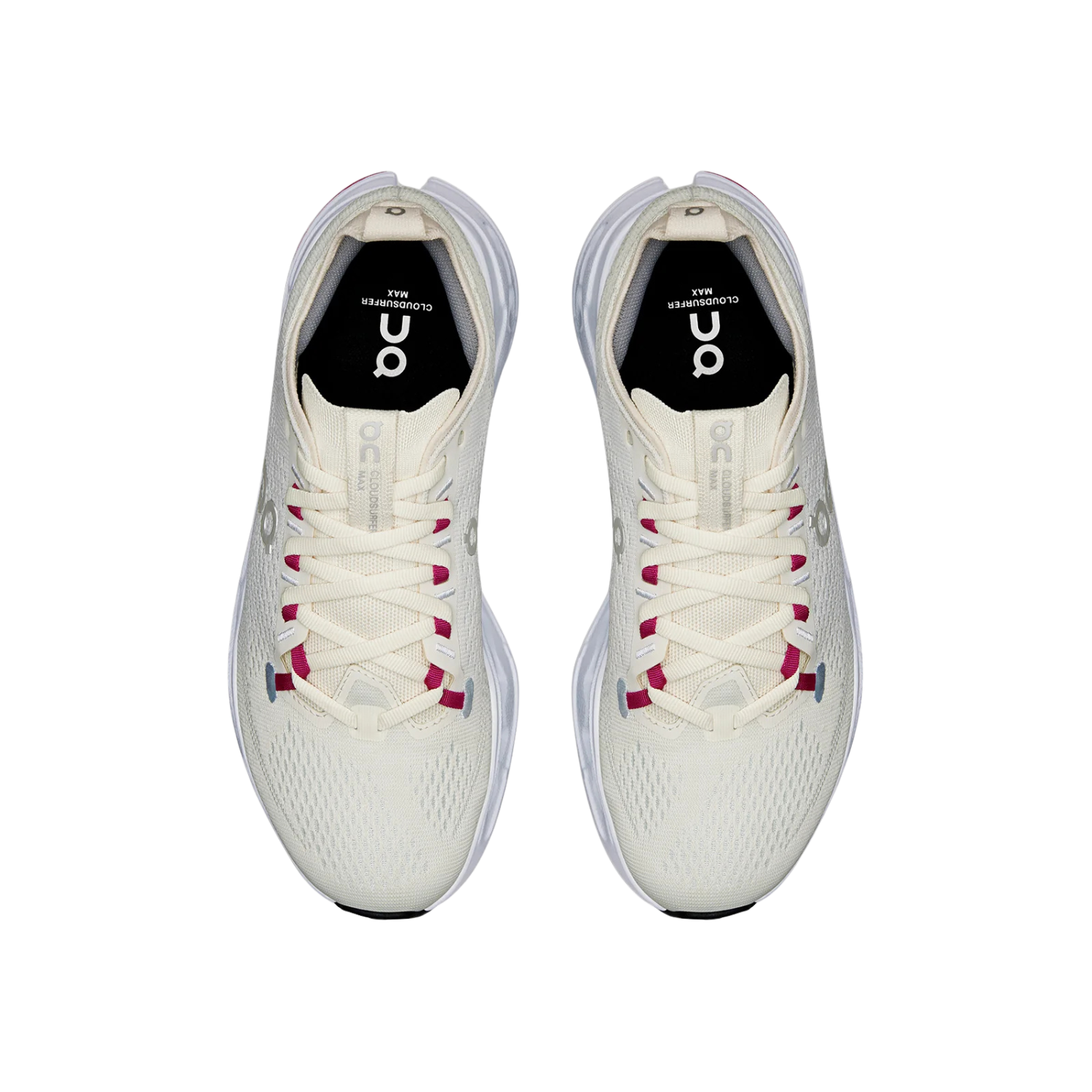 On Running Cloudsurfer Max Running Shoe Women - Ivory/Artic Running Shoes On Running