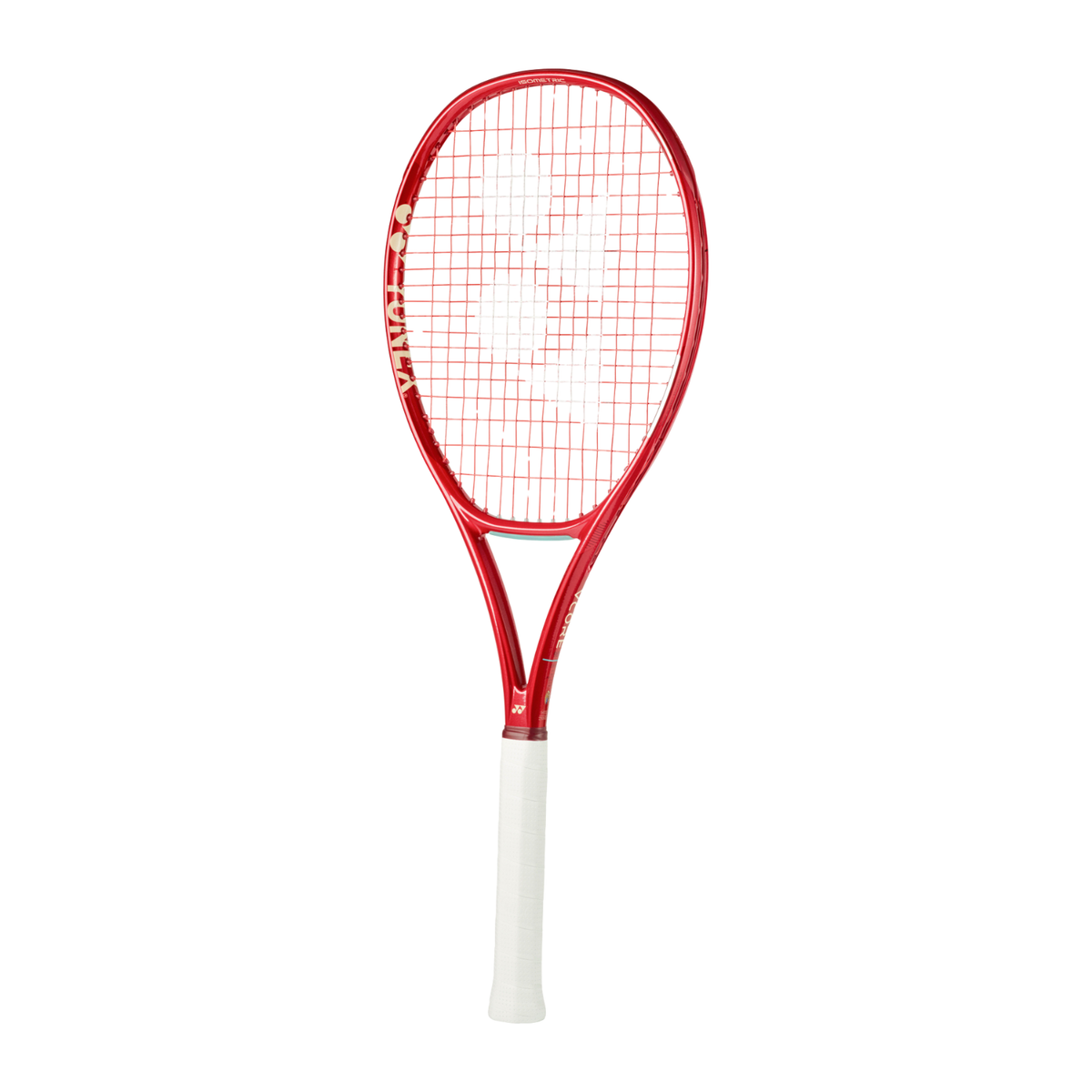 Yonex VCORE 98+ 08 2026 Tennis Racket Unstrung 305g, Ruby Red, back view