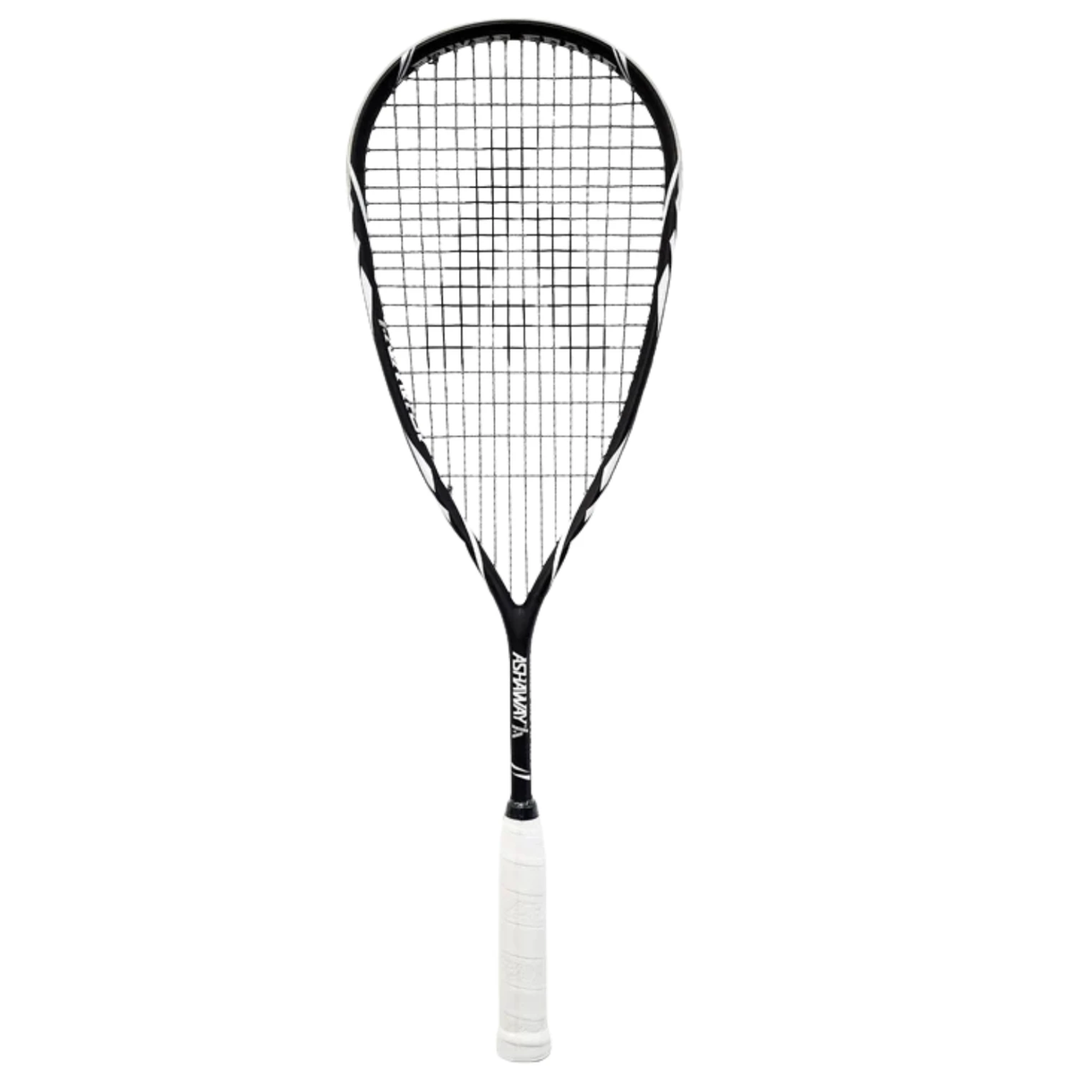 Ashaway PowerKill Meta XBC (Black/White) Squash Racket 135g, front view