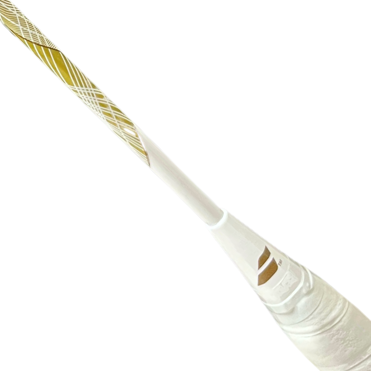 Babolat Jetstream 74 Strung Badminton Racket - White/Gold Badminton Rackets Babolat