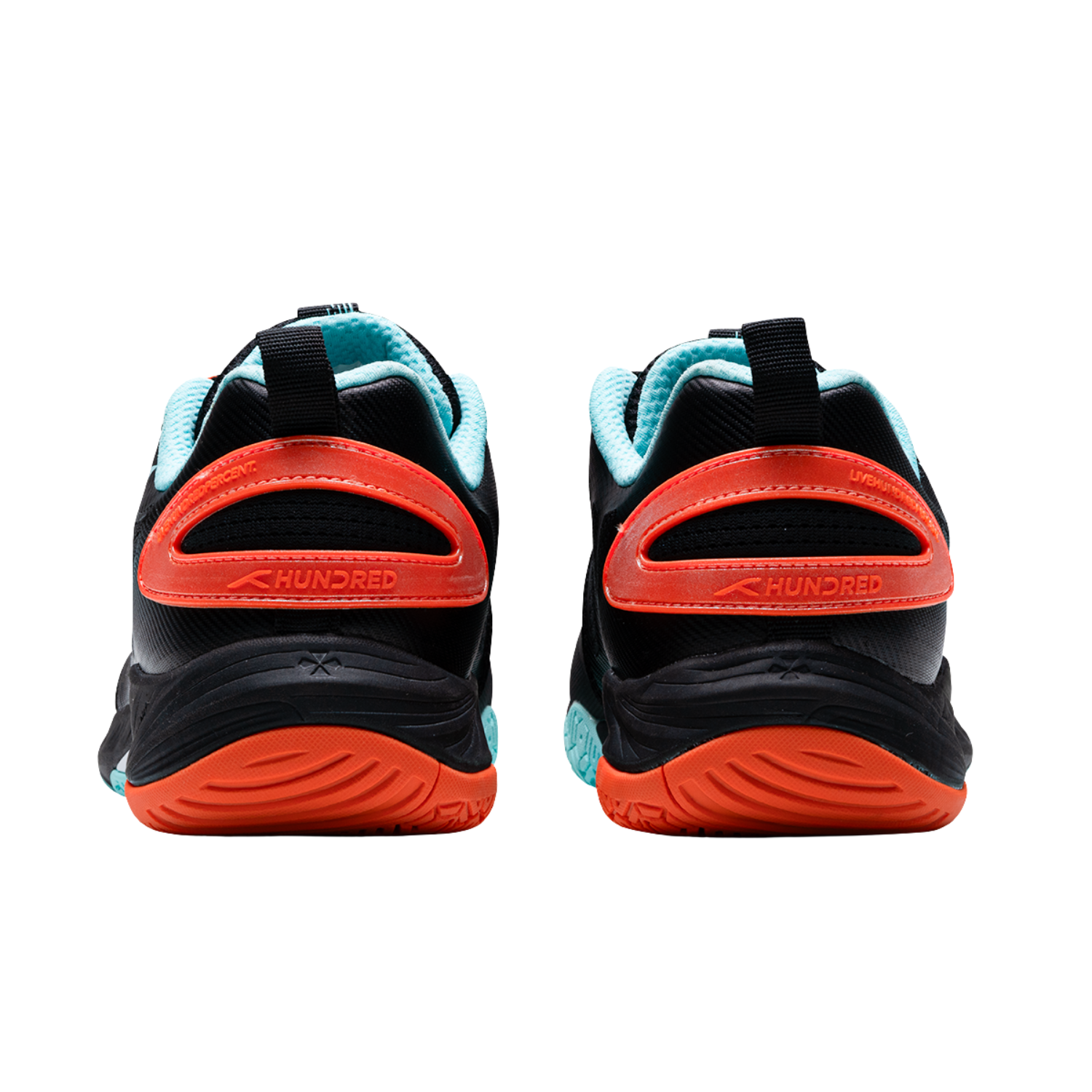 Hundred Hypercourt Badminton Shoes - Black Badminton Shoes Hundred