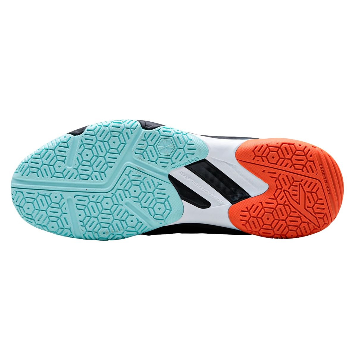 Hundred Hypercourt Badminton Shoes - Black Badminton Shoes Hundred