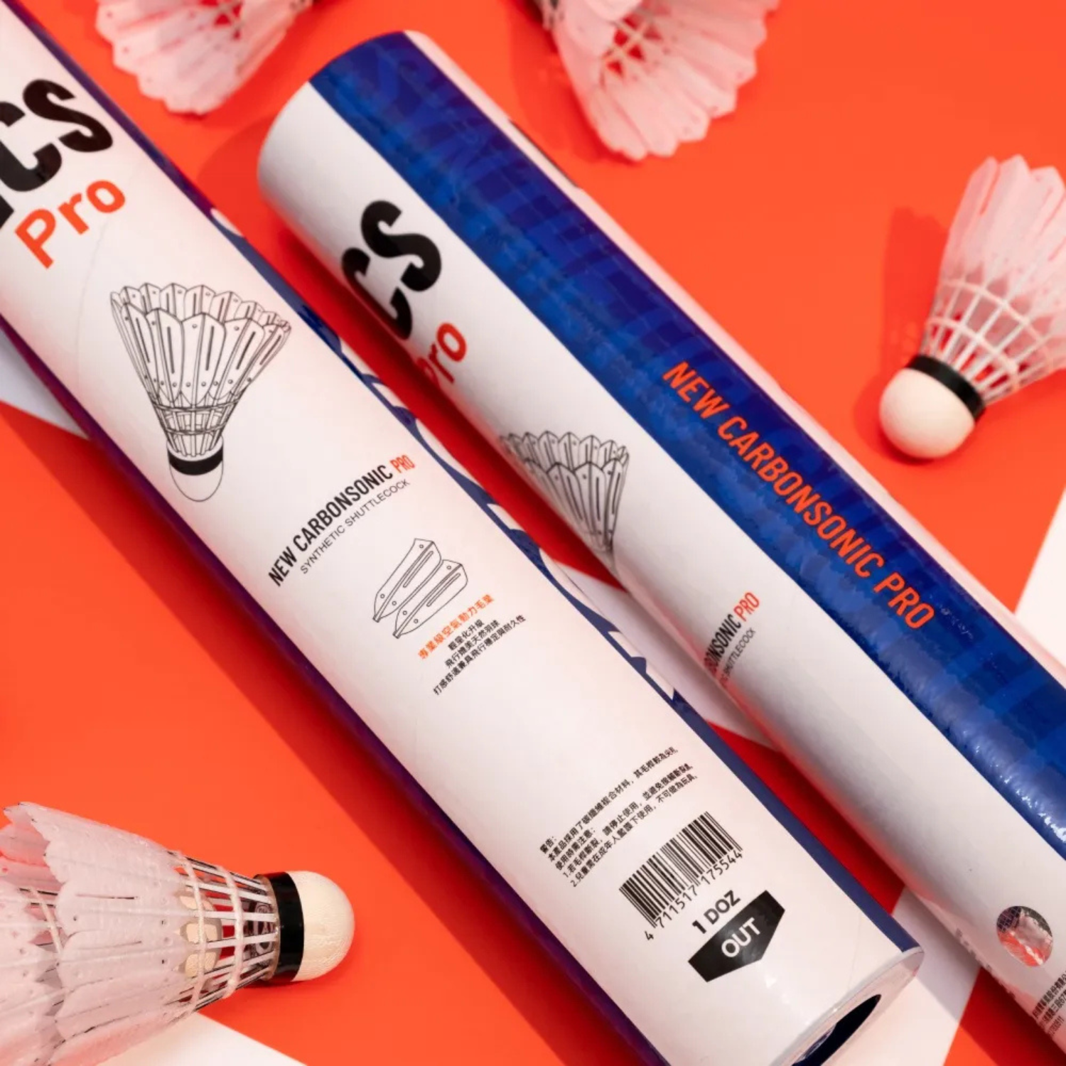 Victor New CarbonSonic Pro Artificial Feather Shuttles NCS Pro - From £19.80 Synthetic Shuttle Victor