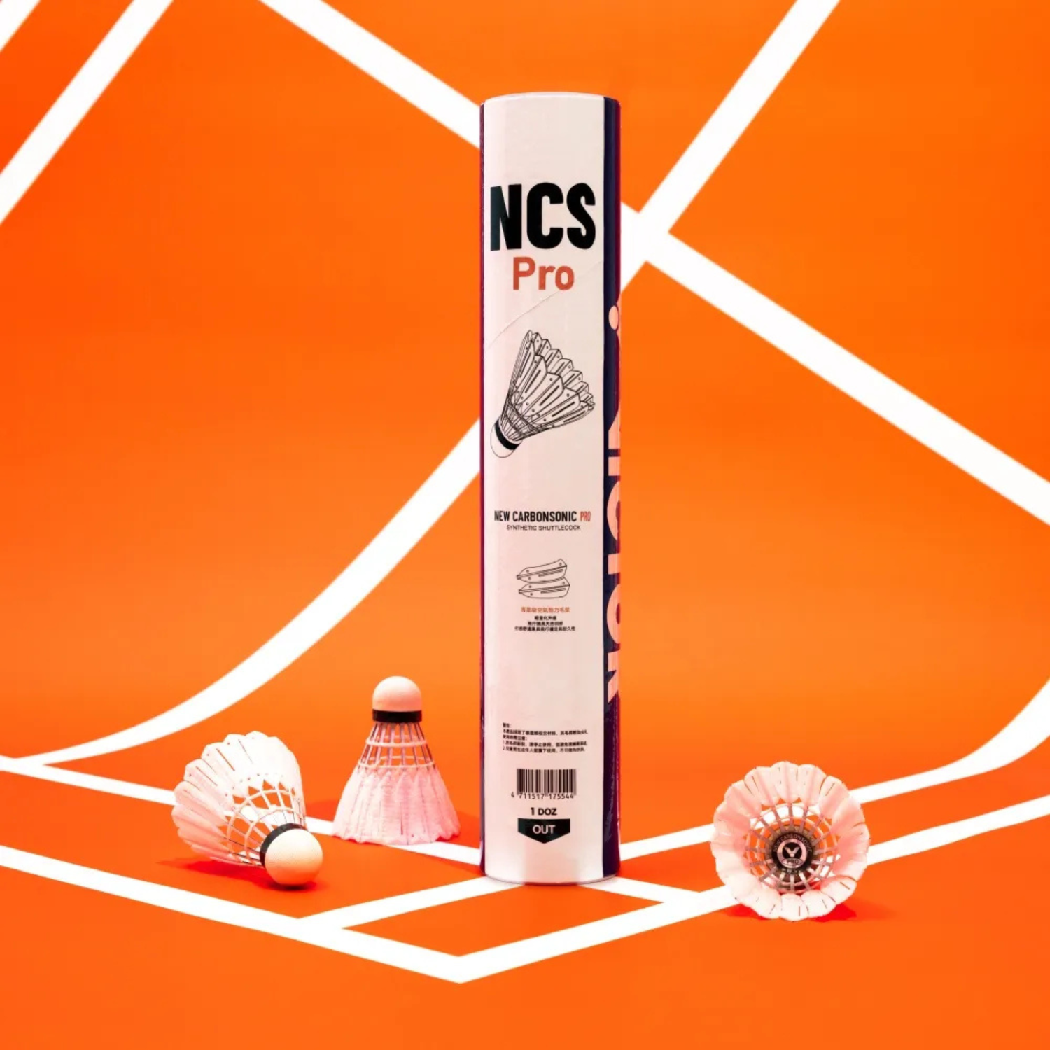 Victor New CarbonSonic Pro Artificial Feather Shuttles NCS Pro - From £19.80 Synthetic Shuttle Victor