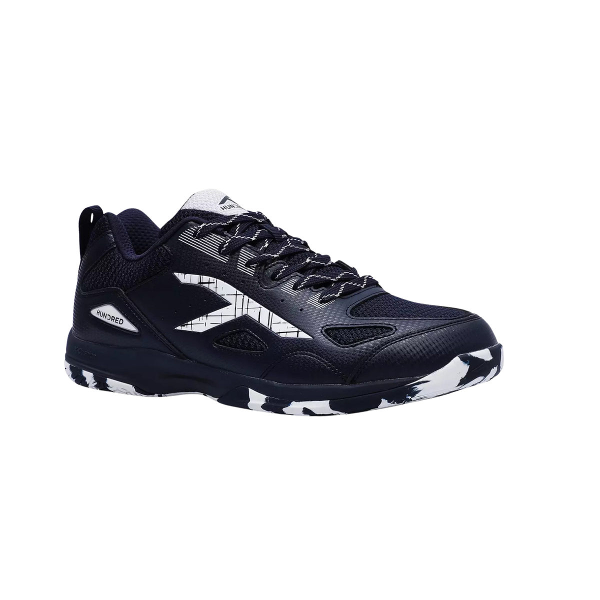 Hundred Galaxy Badminton Shoes, Navy/White, additional view
