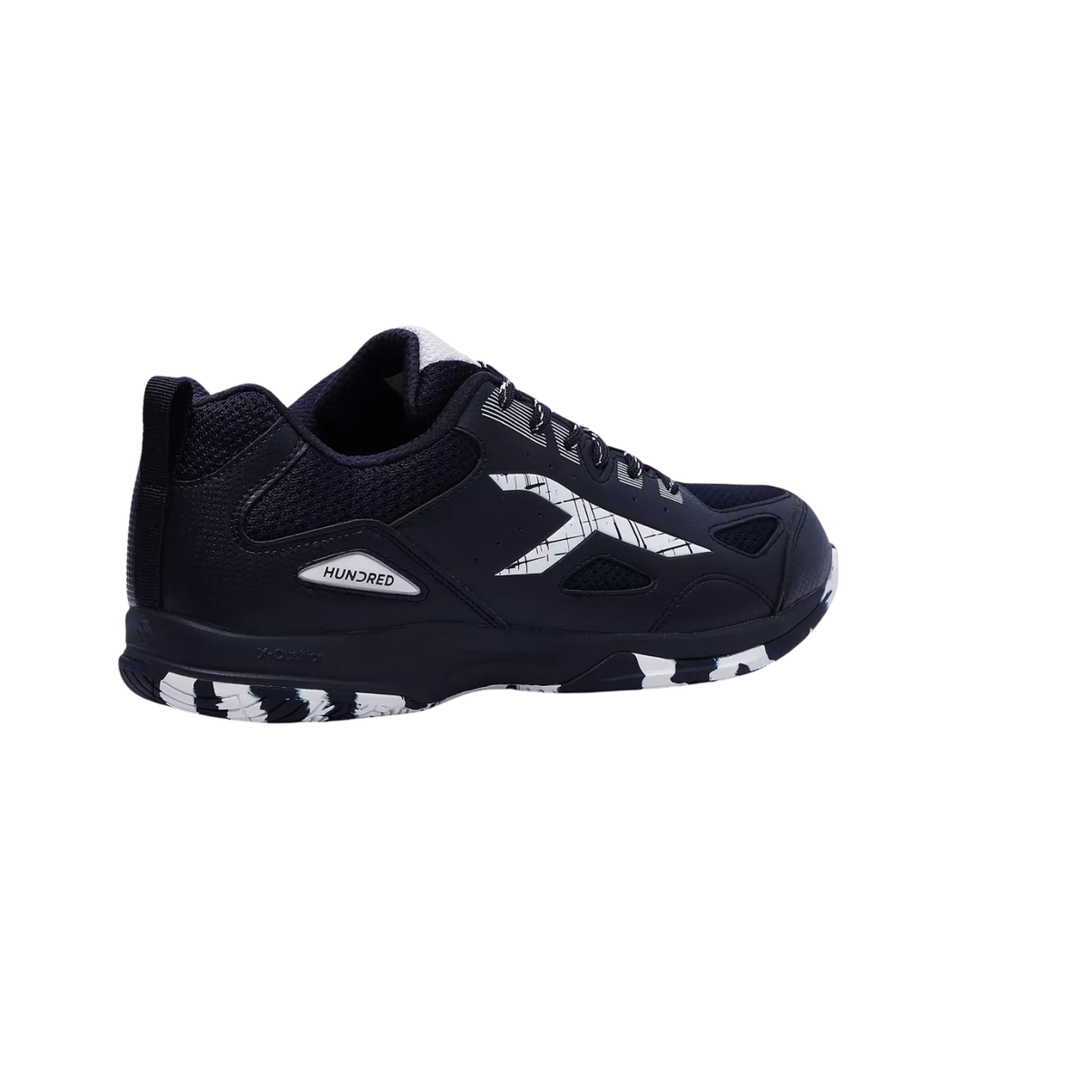 Hundred Galaxy Badminton Shoes, Navy/White, detail view