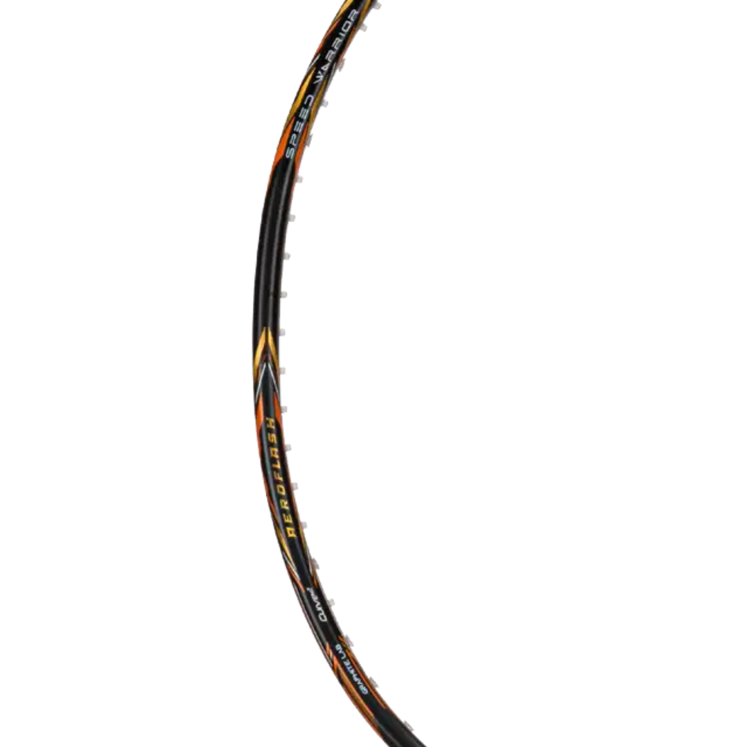Hundred Aeroflash 8000 Attack 4U Badminton Racket - Charcoal/Black/Gold Badminton Rackets Hundred