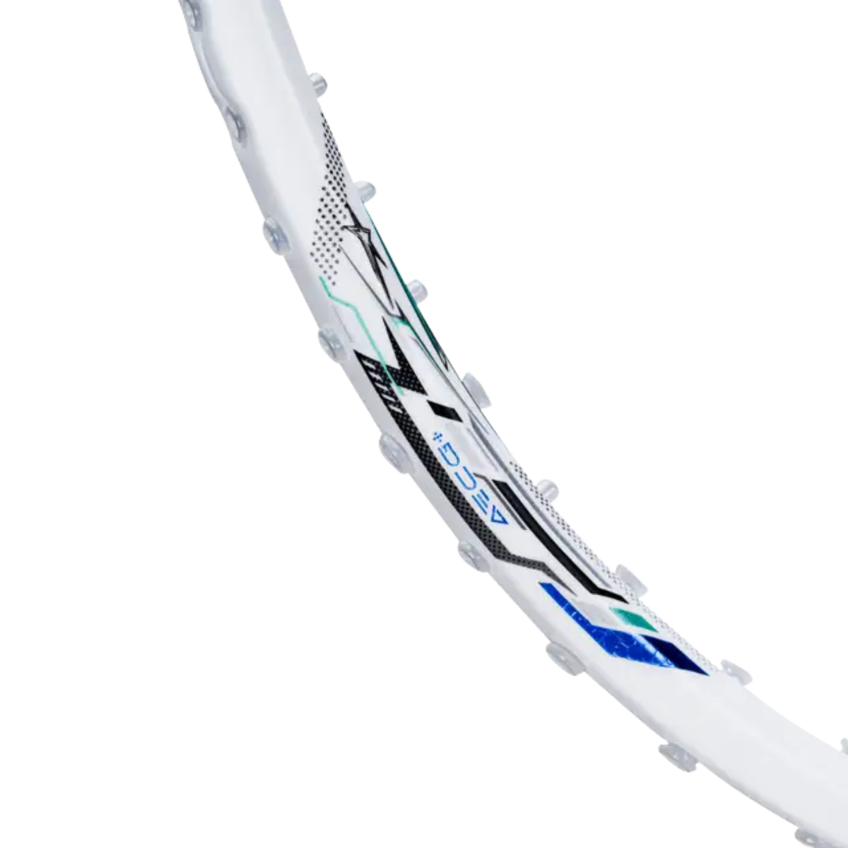 Hundred T-Fusion 300 Badminton Racket, White, view 9