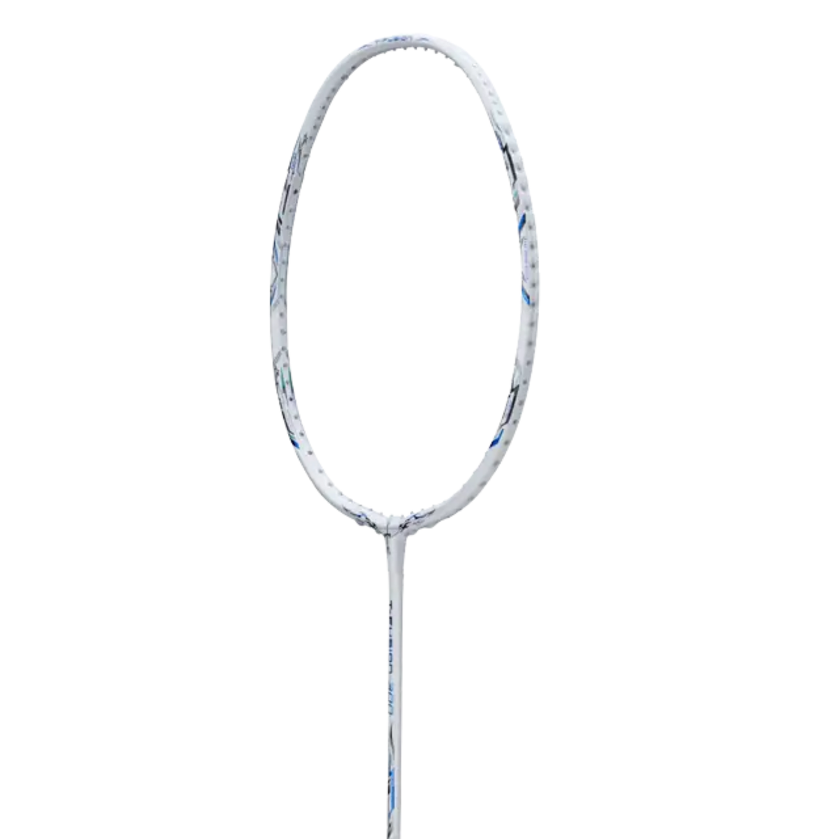 Hundred T-Fusion 300 Badminton Racket, White, additional view