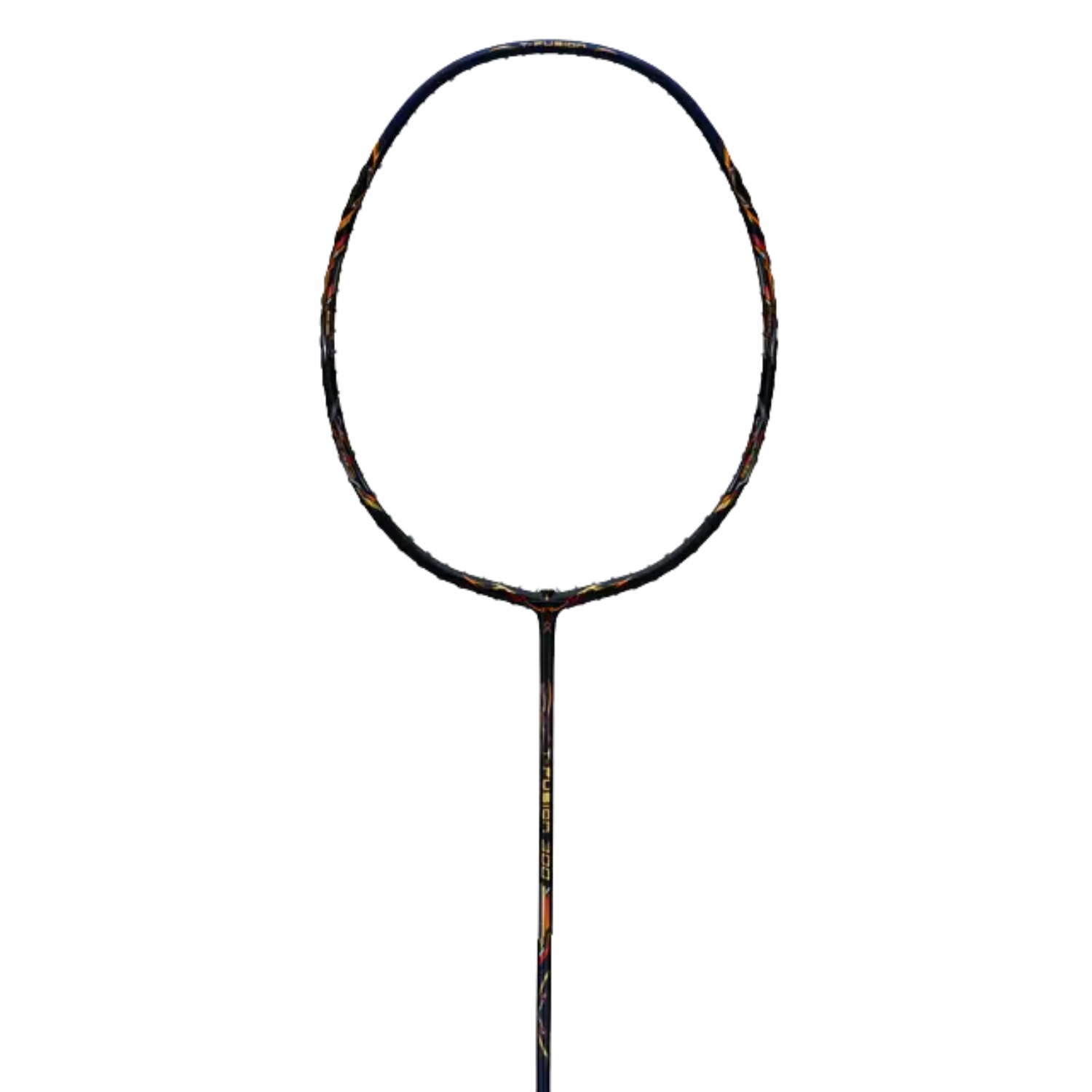 Hundred T-Fusion 300 5U Badminton Racket - Black/Navy Badminton Rackets Hundred