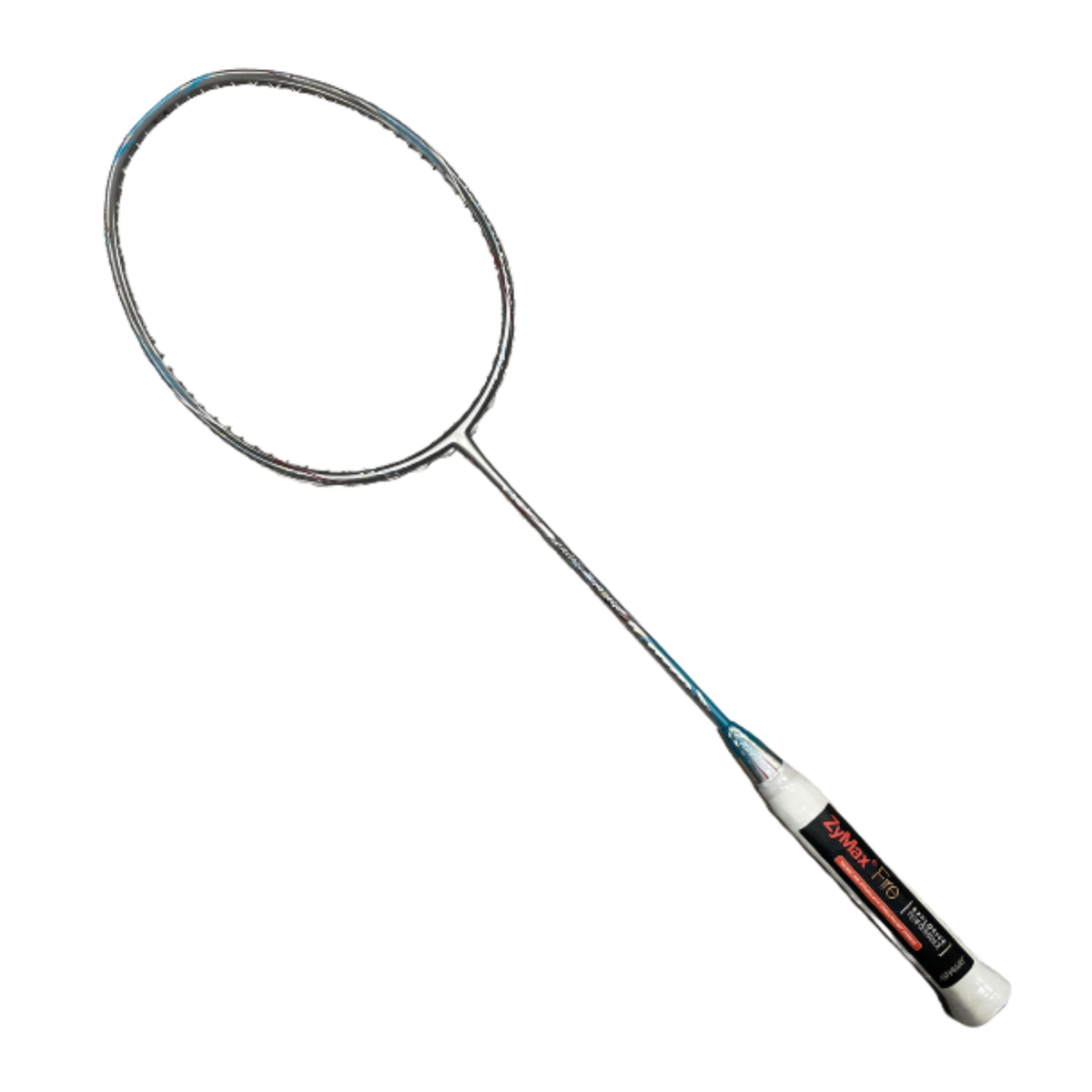 Ashaway Phantom Shard 5 Badminton Racket (Strung), Blue, back view