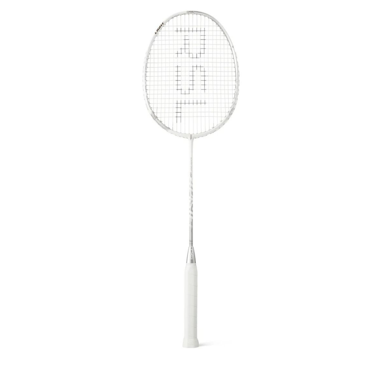 RSL Master Speed Light V2 Badminton Racket, White, back view